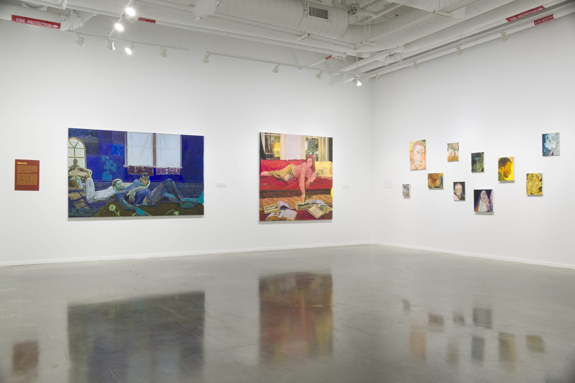 Installation view, Anthony Cudahy: Spinneret, 2024. Photo: Evan Sheldon.