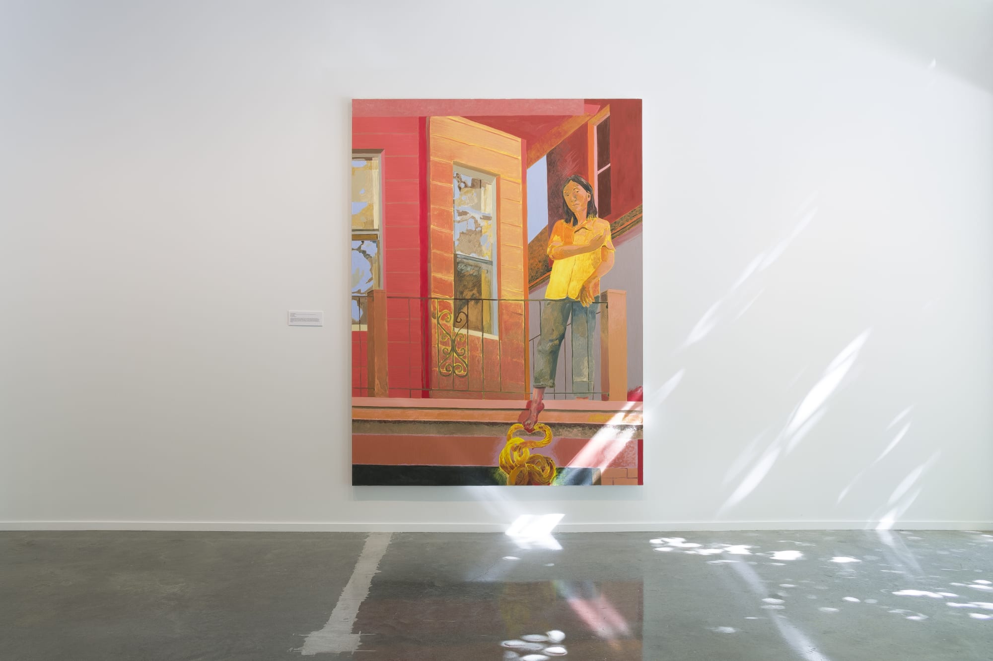 Installation view, Anthony Cudahy: Spinneret, 2024. Photo: Evan Sheldon.