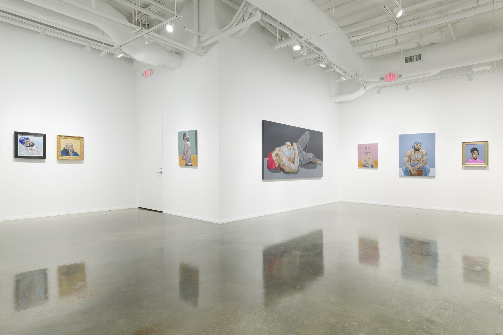 Installation view, Robert Peterson: Somewhere in America, 2025. Photo: Evan Sheldon.