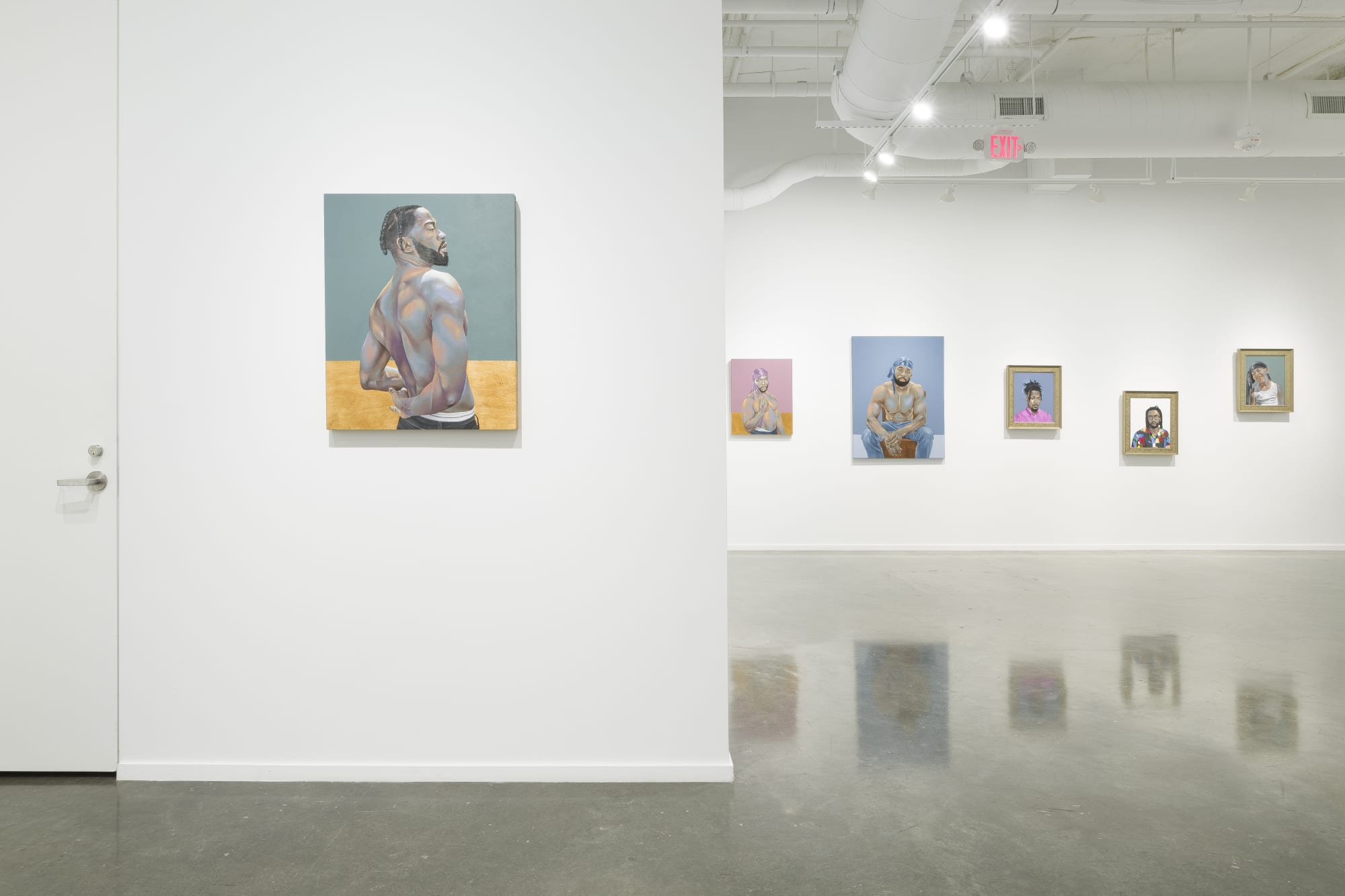 Installation view, Robert Peterson: Somewhere in America, 2025. Photo: Evan Sheldon.
