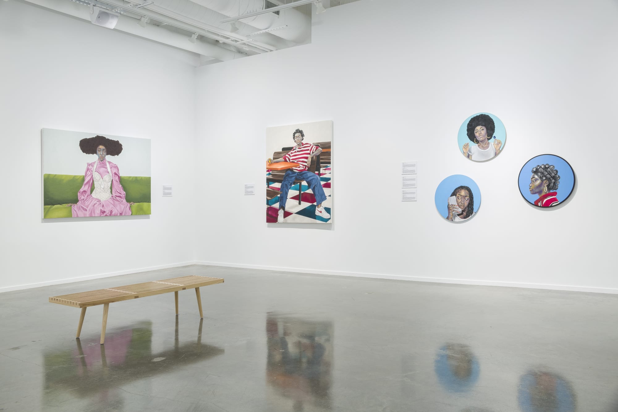 Installation view, Robert Peterson: Somewhere in America, 2025. Photo: Evan Sheldon.