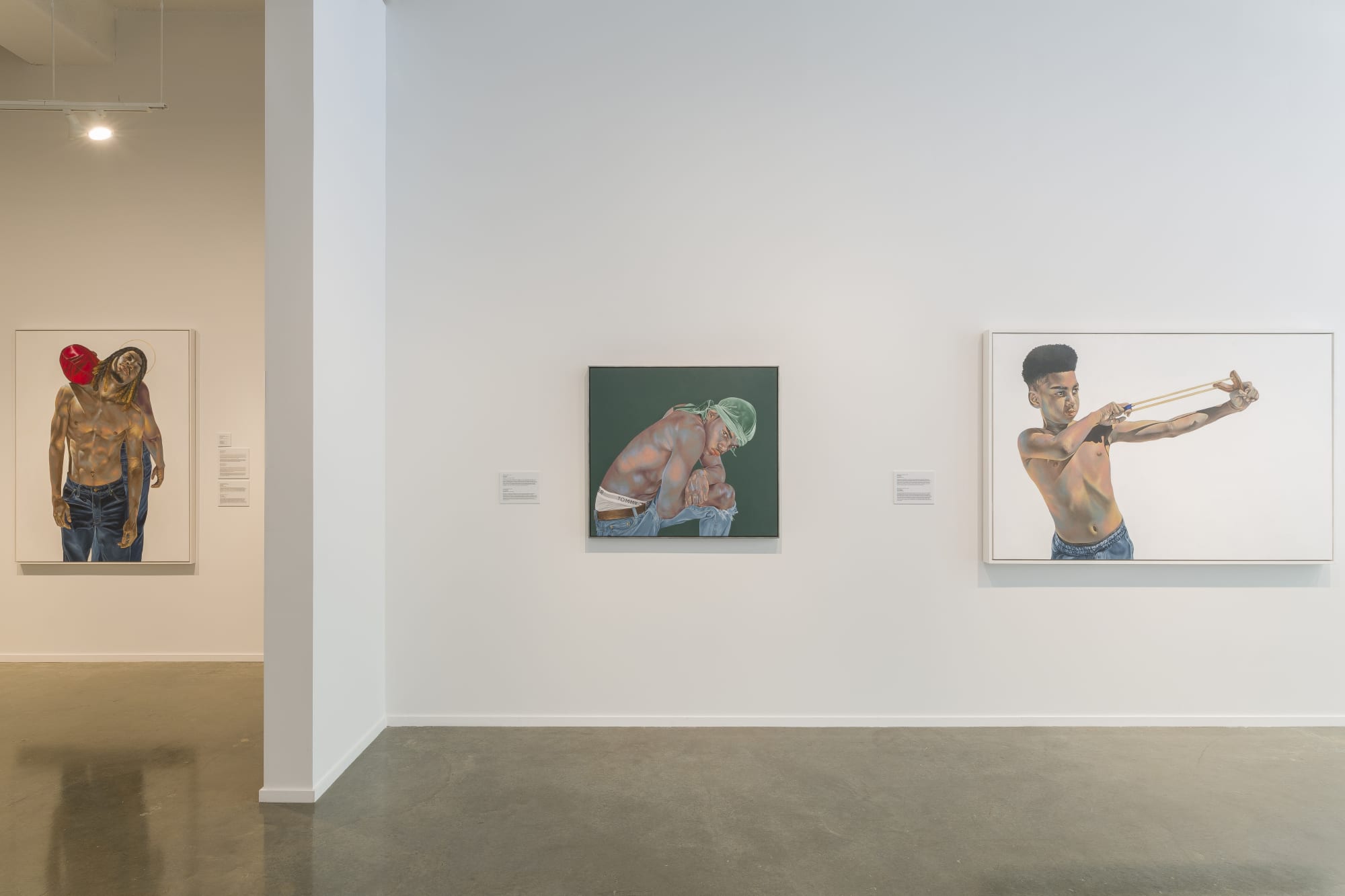 Installation view, Robert Peterson: Somewhere in America, 2025. Photo: Evan Sheldon.