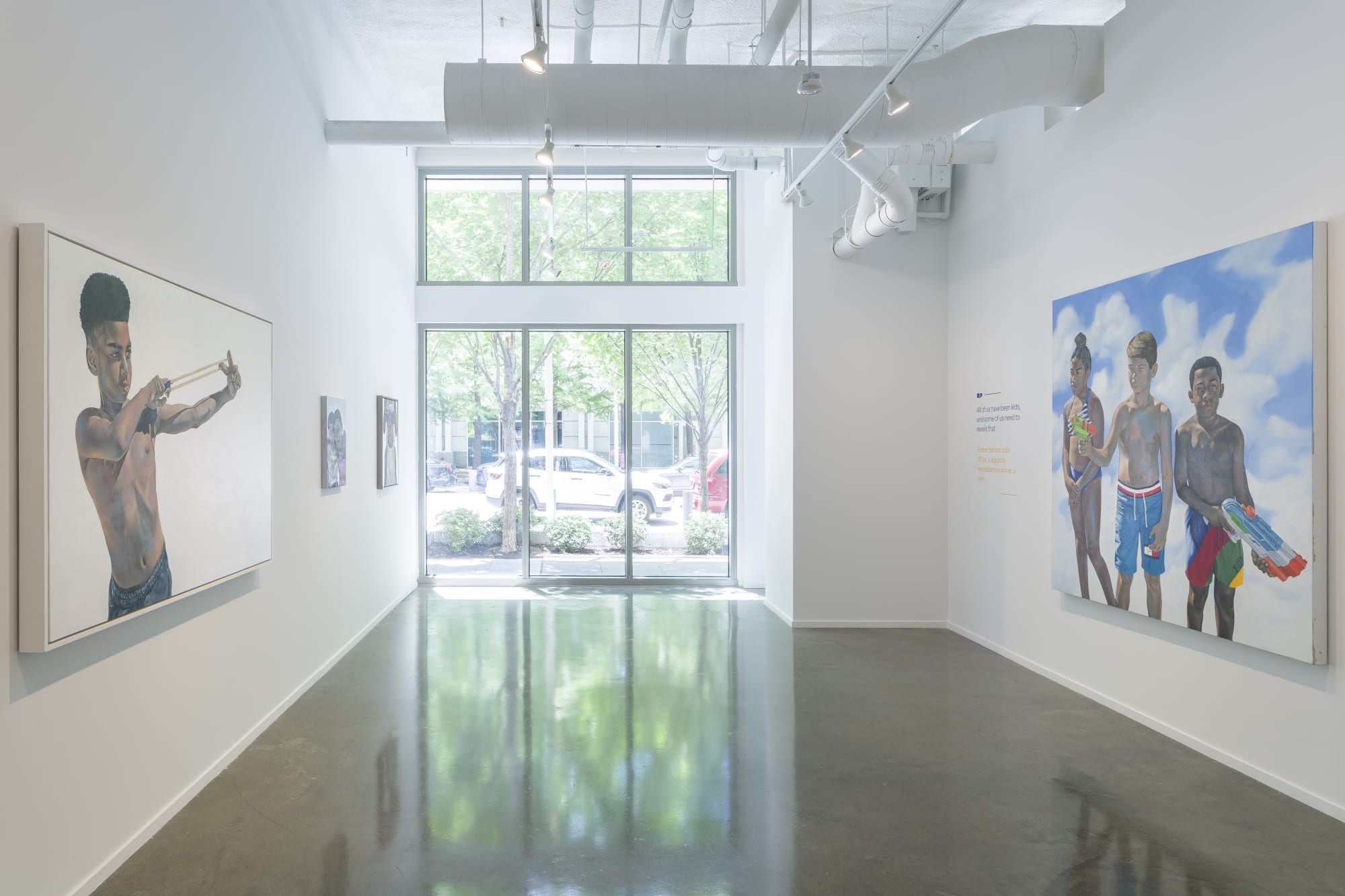 Installation view, Robert Peterson: Somewhere in America, 2025. Photo: Evan Sheldon.