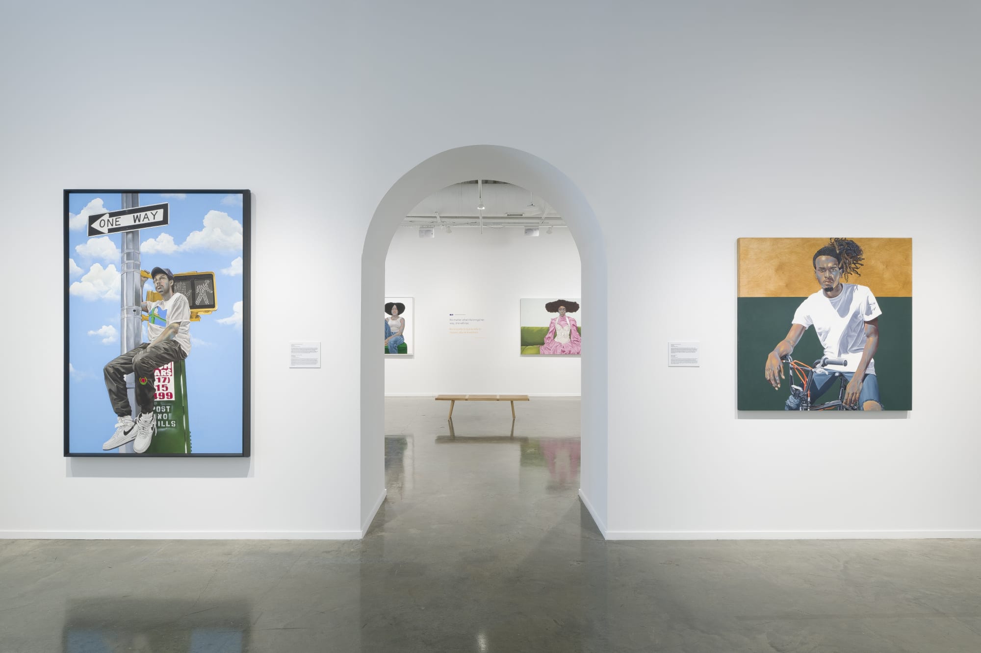 Installation view, Robert Peterson: Somewhere in America, 2025. Photo: Evan Sheldon.