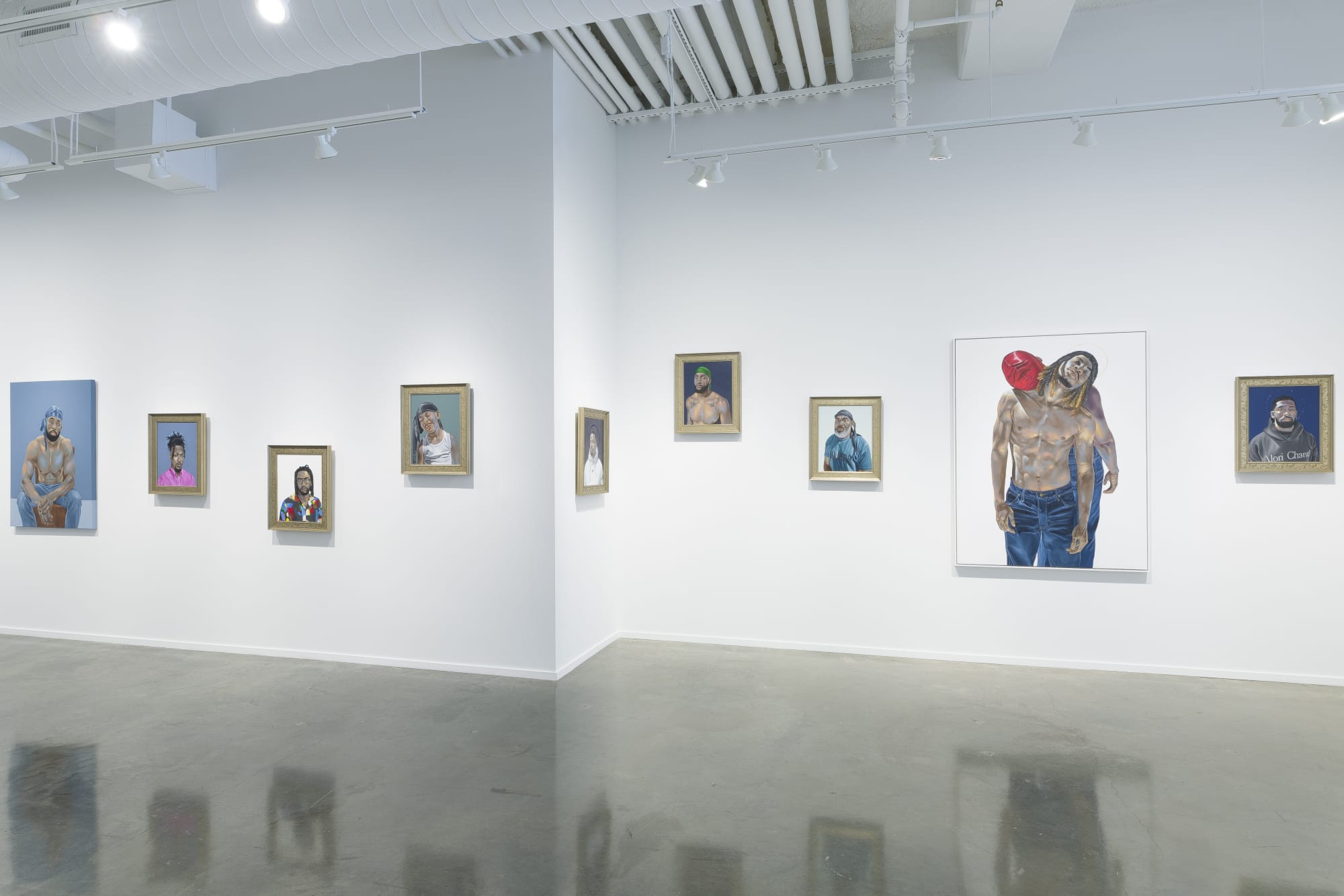 Installation view, Robert Peterson: Somewhere in America, 2025. Photo: Evan Sheldon.