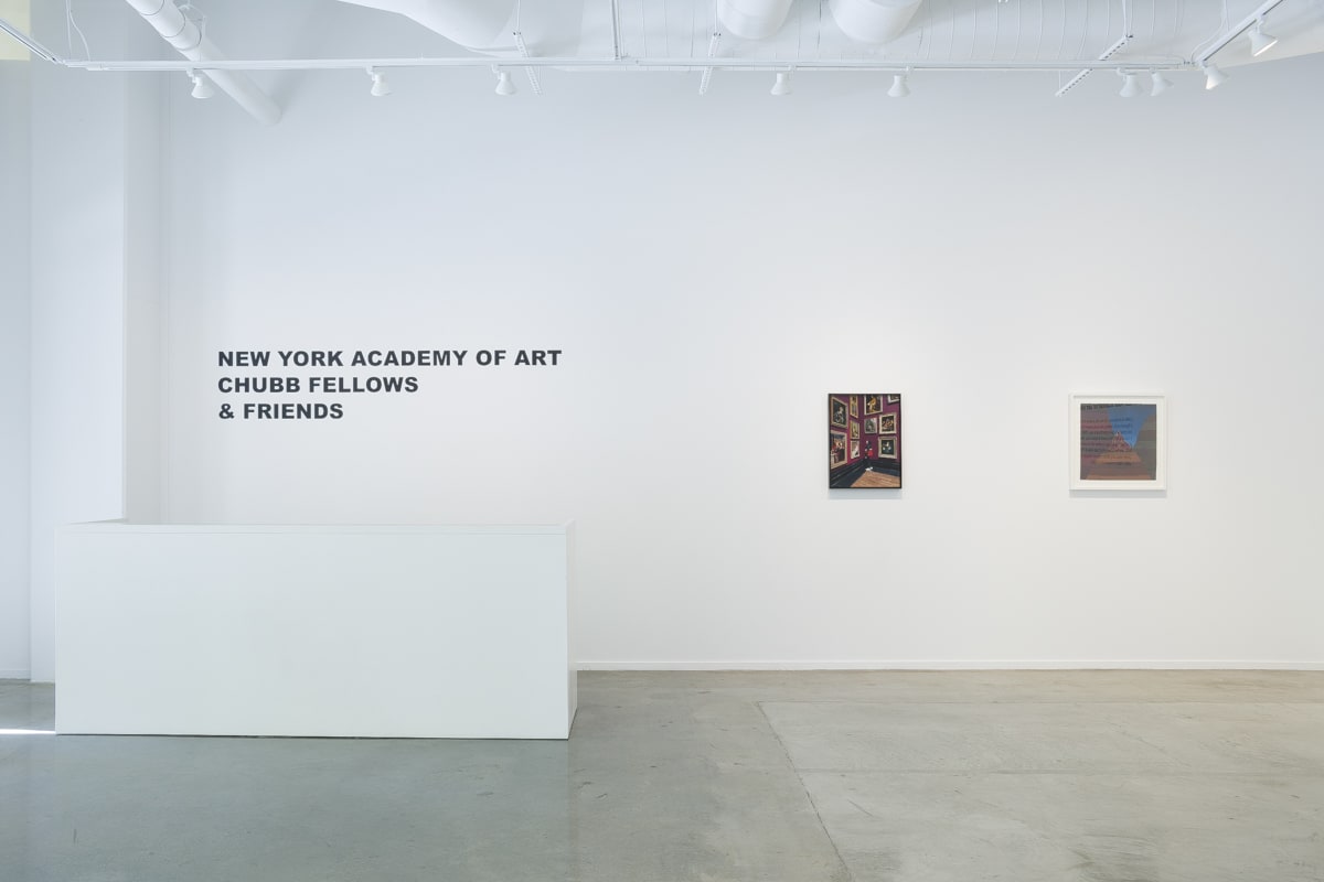 Installation view, New York Academy of Art Chubb Fellows and Friends, 2025. Photo: Evan Sheldon.