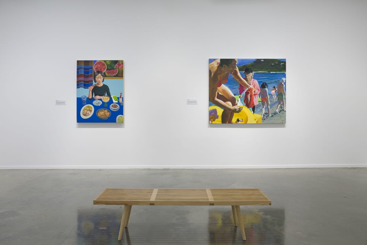 Installation view, New York Academy of Art Chubb Fellows and Friends, 2025. Photo: Evan Sheldon.