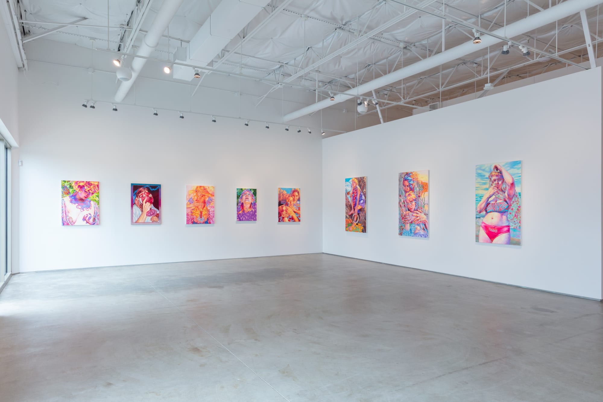 Installation view, Hannah Lupton Reinhard: A House of Stars and Angels, 2022. Todora Photography.