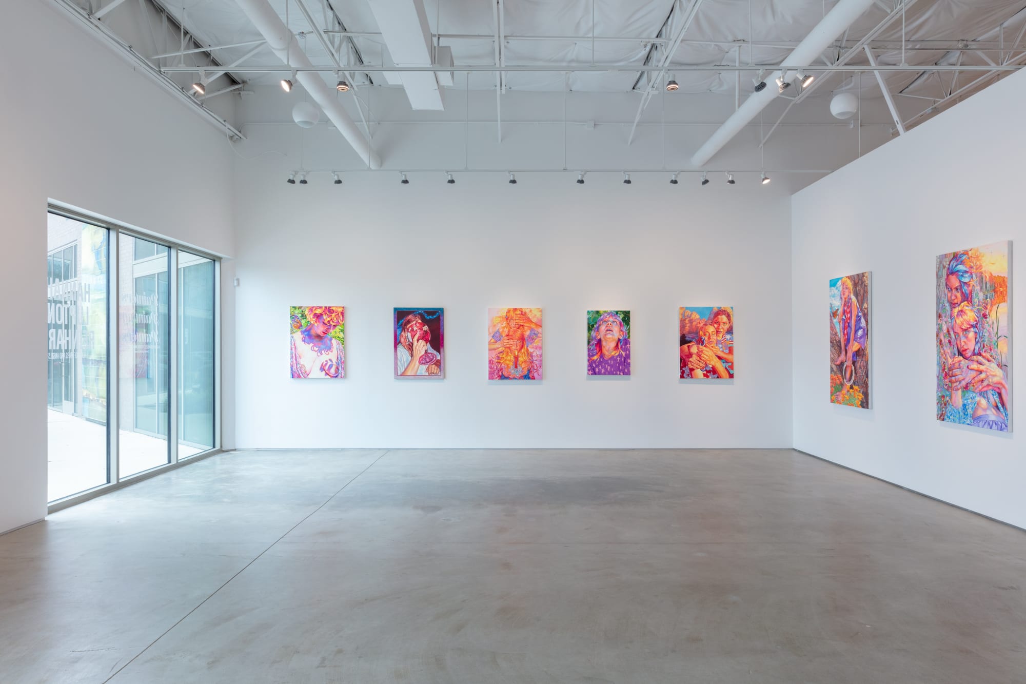 Installation view, Hannah Lupton Reinhard: A House of Stars and Angels, 2022. Todora Photography.