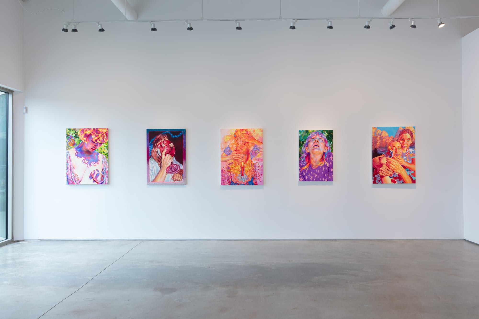 Installation view, Hannah Lupton Reinhard: A House of Stars and Angels, 2022. Todora Photography.