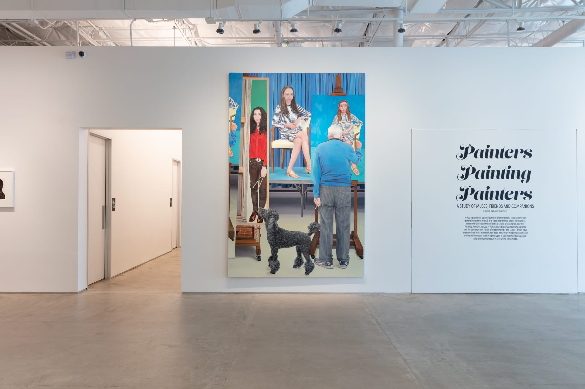 Installation view, Painters Painting Painters: A Study of Muses, Friends and Companions, 2022. Todora Photography.