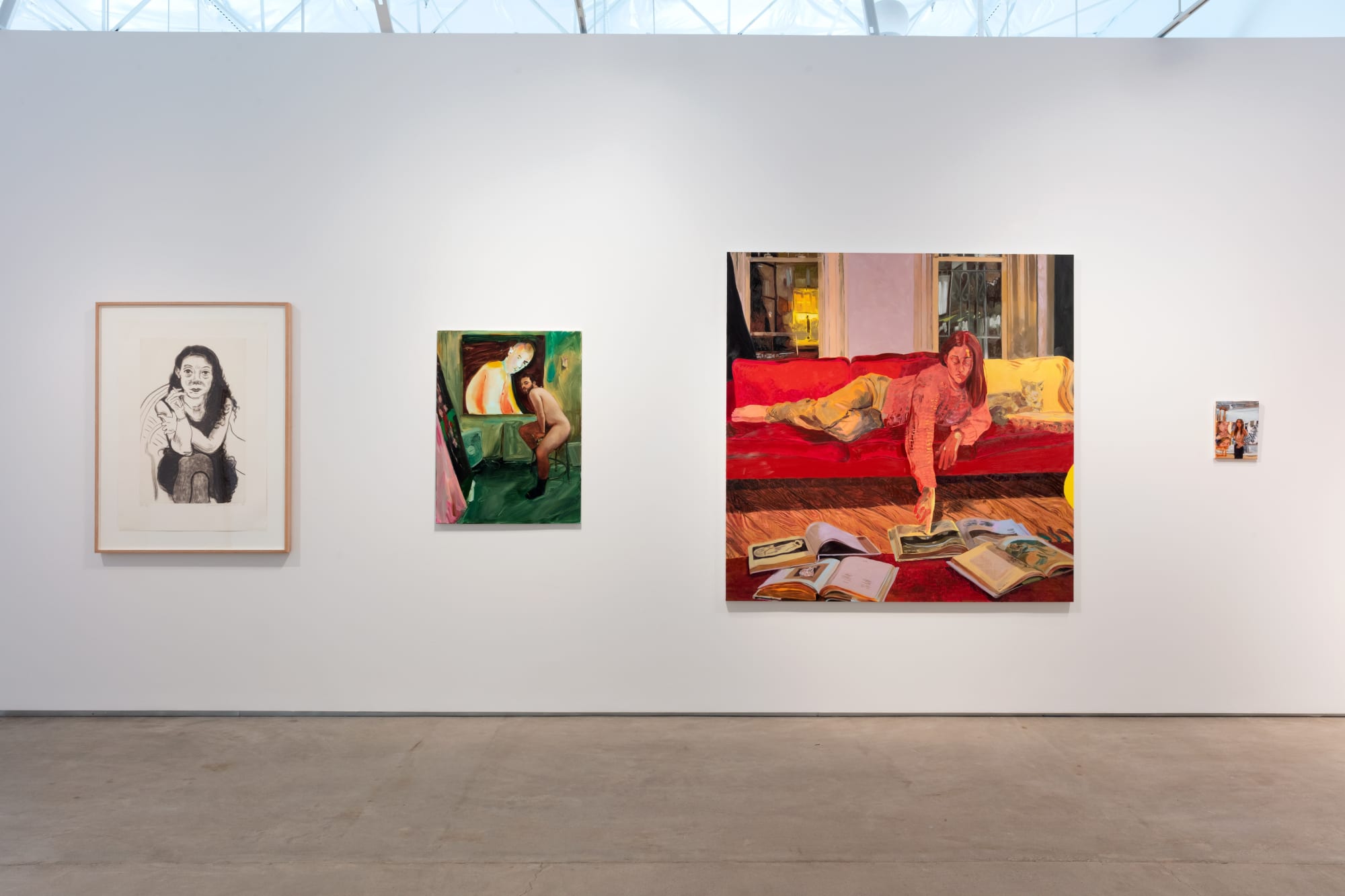Installation view, Painters Painting Painters: A Study of Muses, Friends and Companions, 2022. Todora Photography.