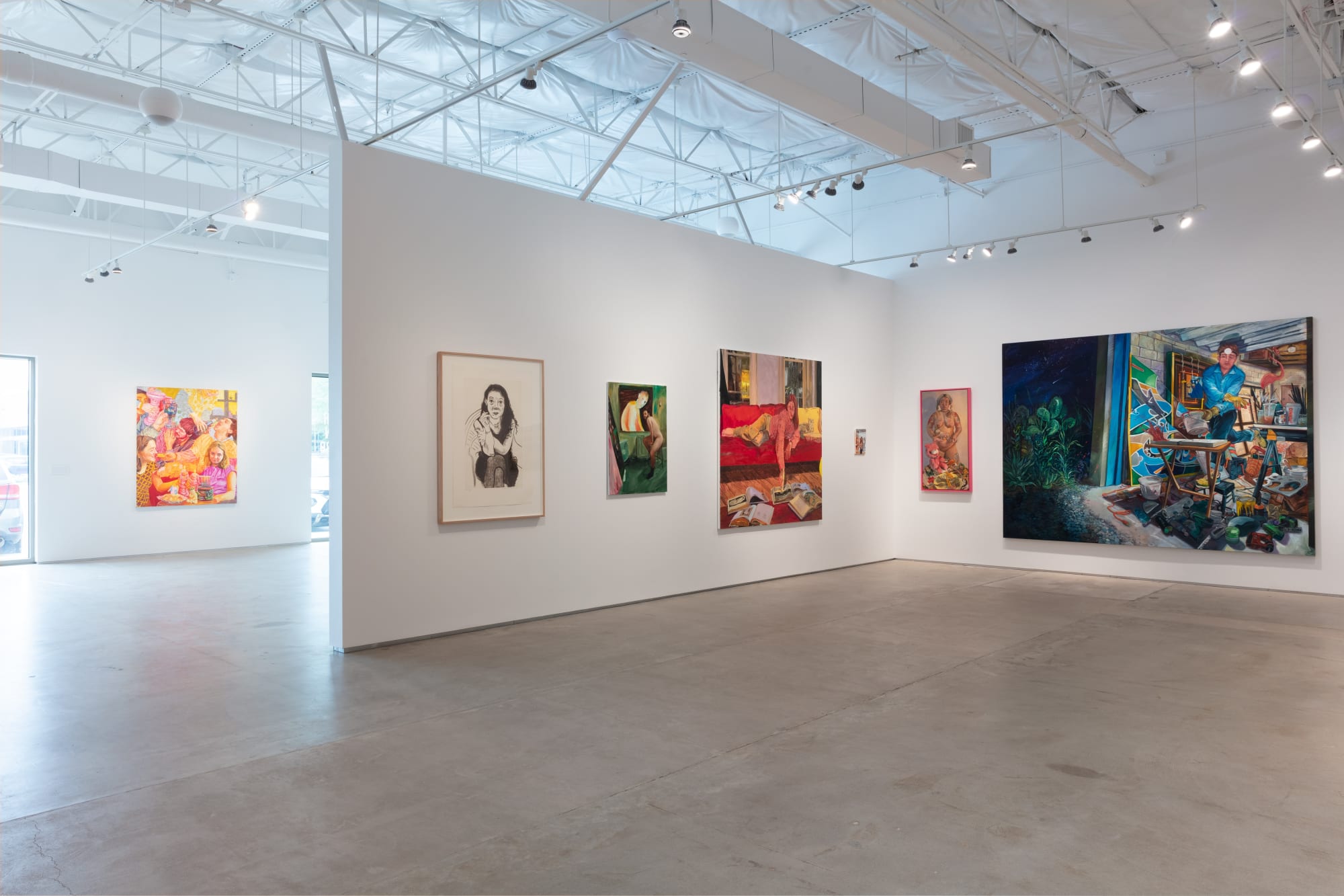 Installation view, Painters Painting Painters: A Study of Muses, Friends and Companions, 2022. Todora Photography.