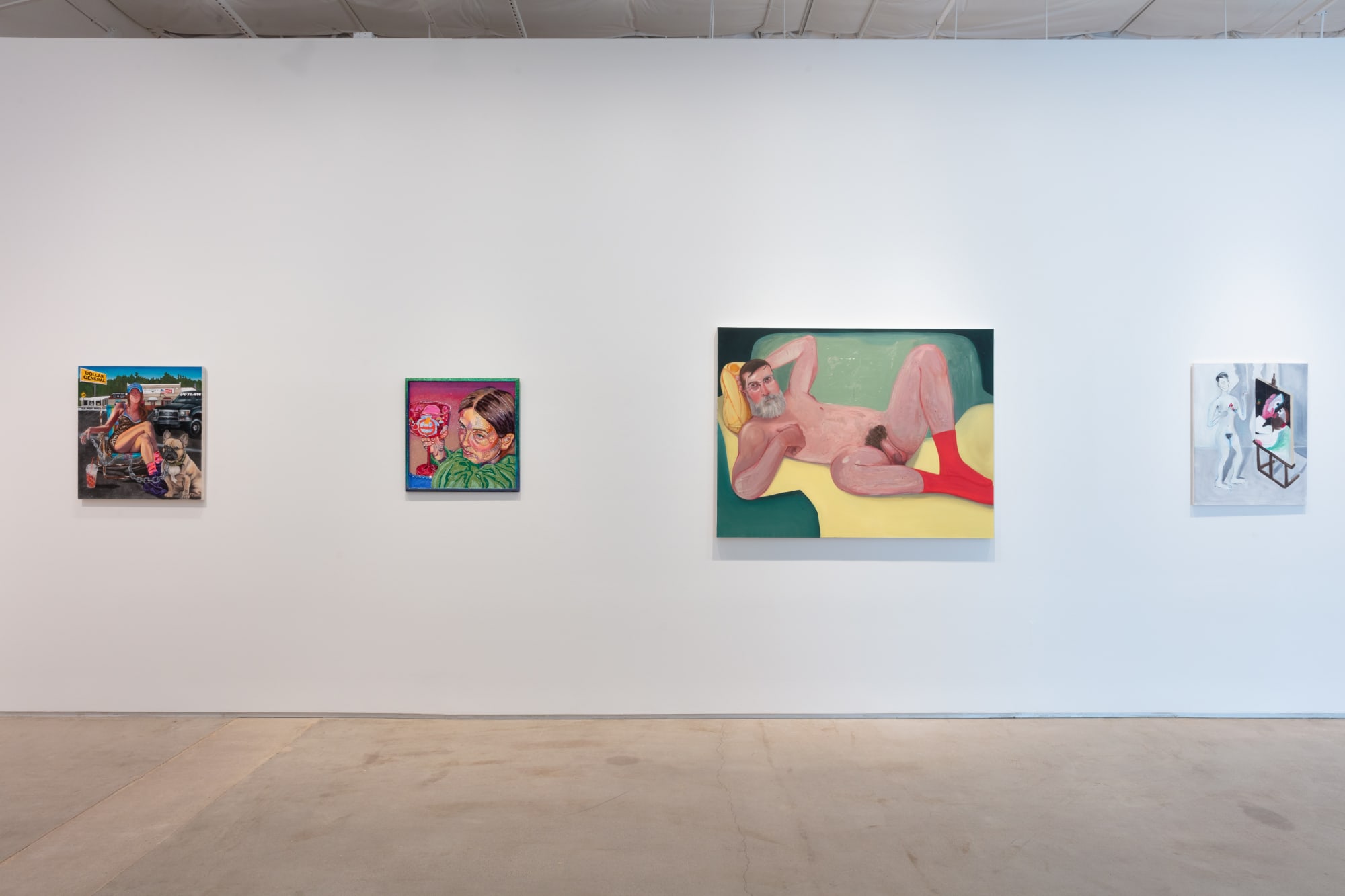 Installation view, Painters Painting Painters: A Study of Muses, Friends and Companions, 2022. Todora Photography.