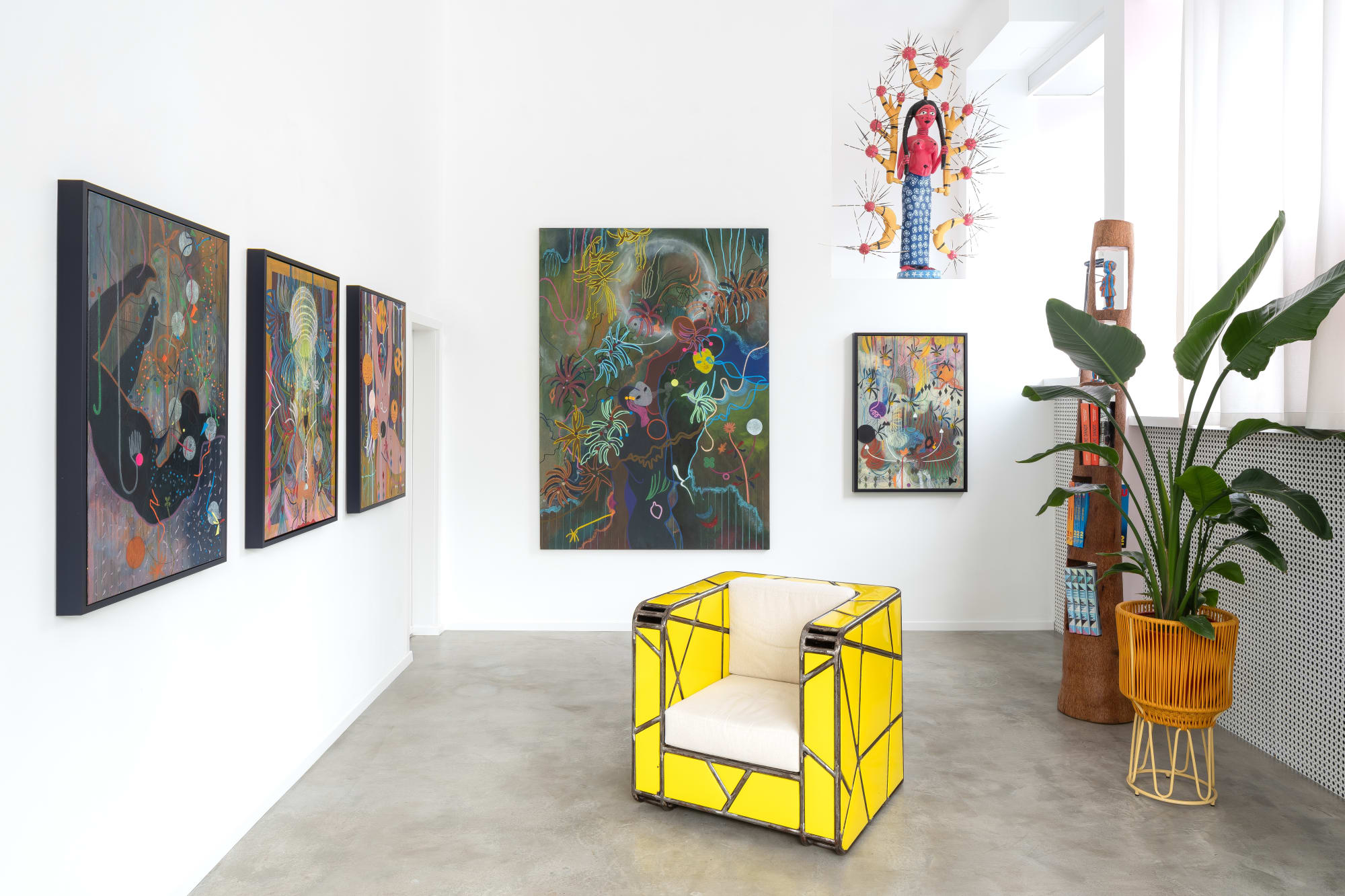 There's gasoline in my heart - Installation view 