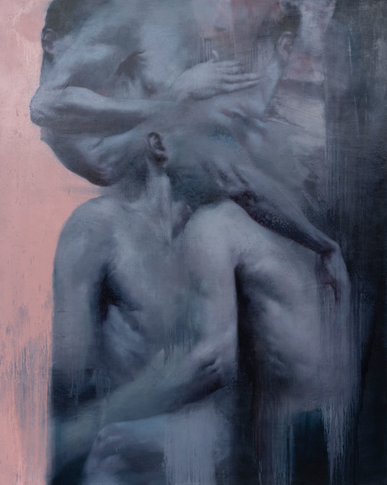 Preslav Kostov, Corner, 2023, oil on canvas, 120 x 150 cm