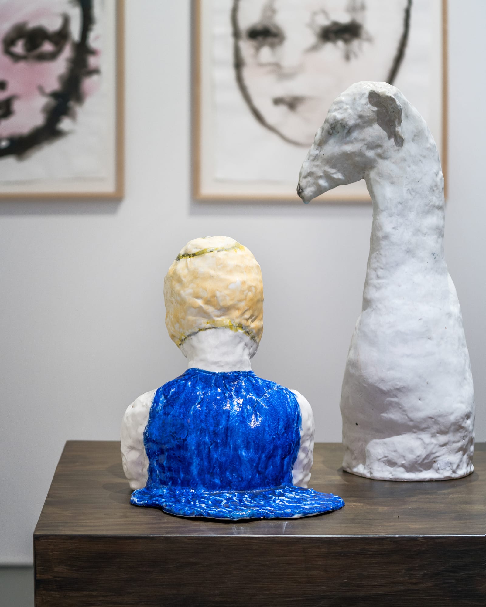 Amalia Bille, Ankarpunkt, Berg Gallery, 2025. Photo: Sanna Argus Tirén.