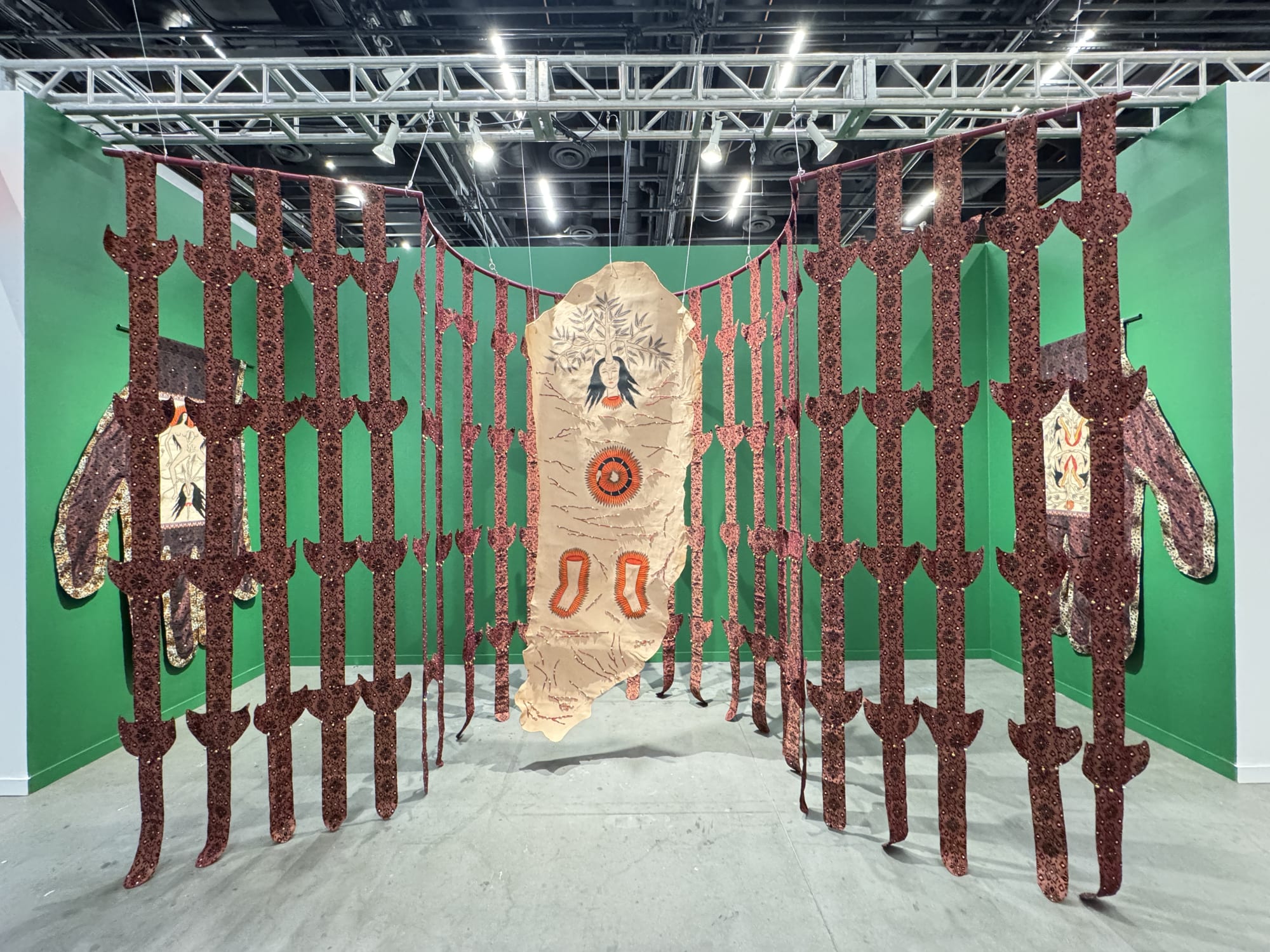 Installation view, Frieze New York 2025, Focus Section, Yeo Workshop @ Citra Sasmita