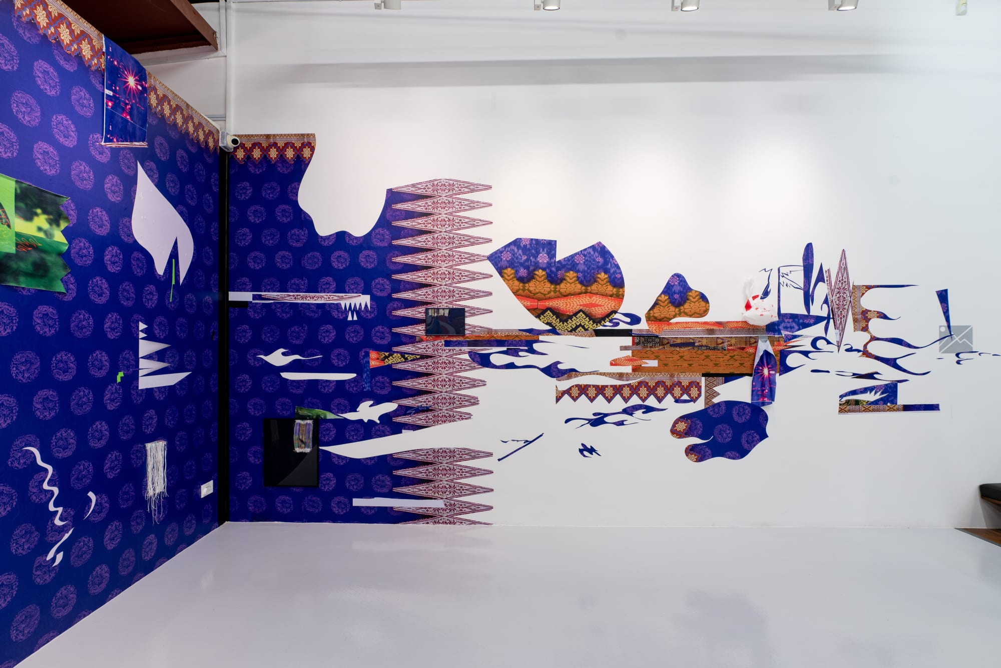 Gallery impression of Fyerool Darma’s l_nd$¢_pe$ at Yeo Workshop.