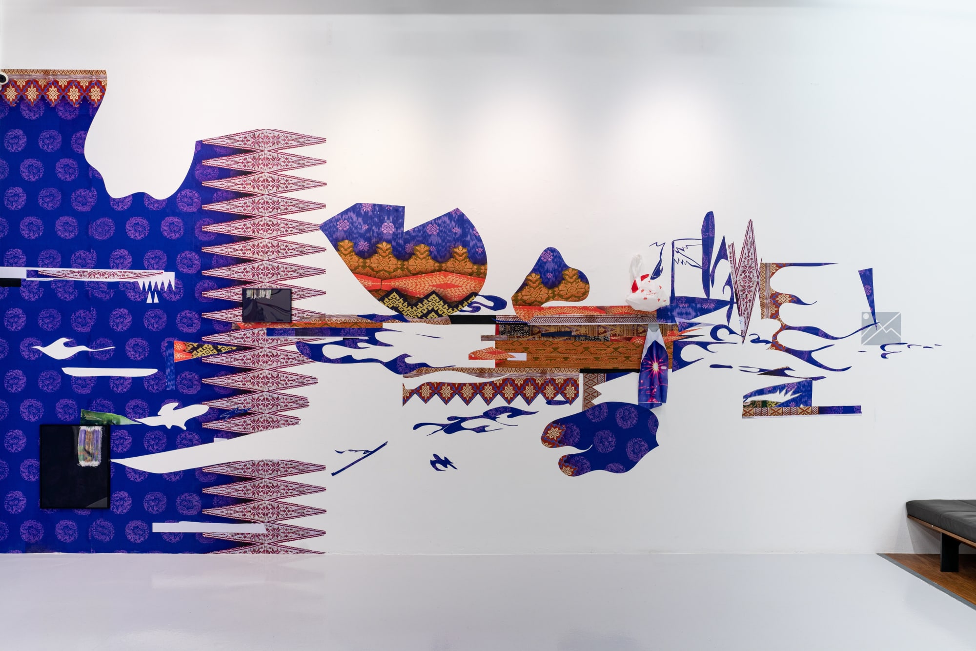 Gallery impression of Fyerool Darma’s l_nd$¢_pe$ at Yeo Workshop.