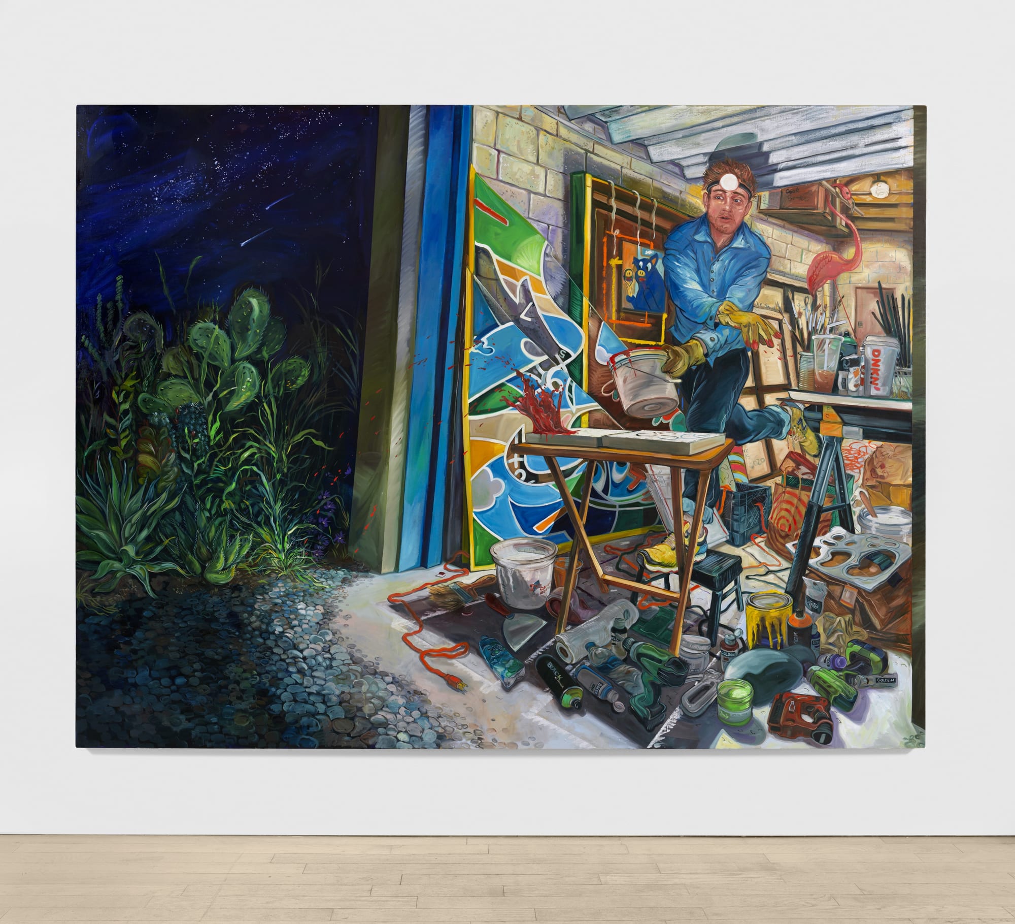 Studio Visitor: Rebecca Ness & Joel Shapiro