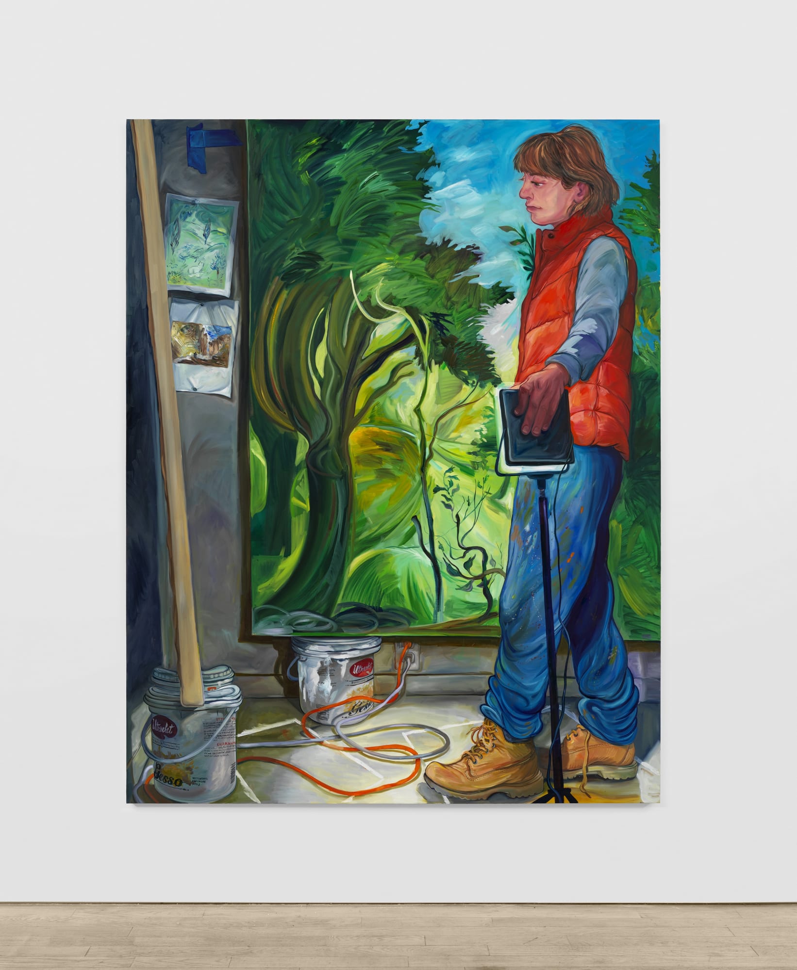 Studio Visitor: Rebecca Ness & Joel Shapiro