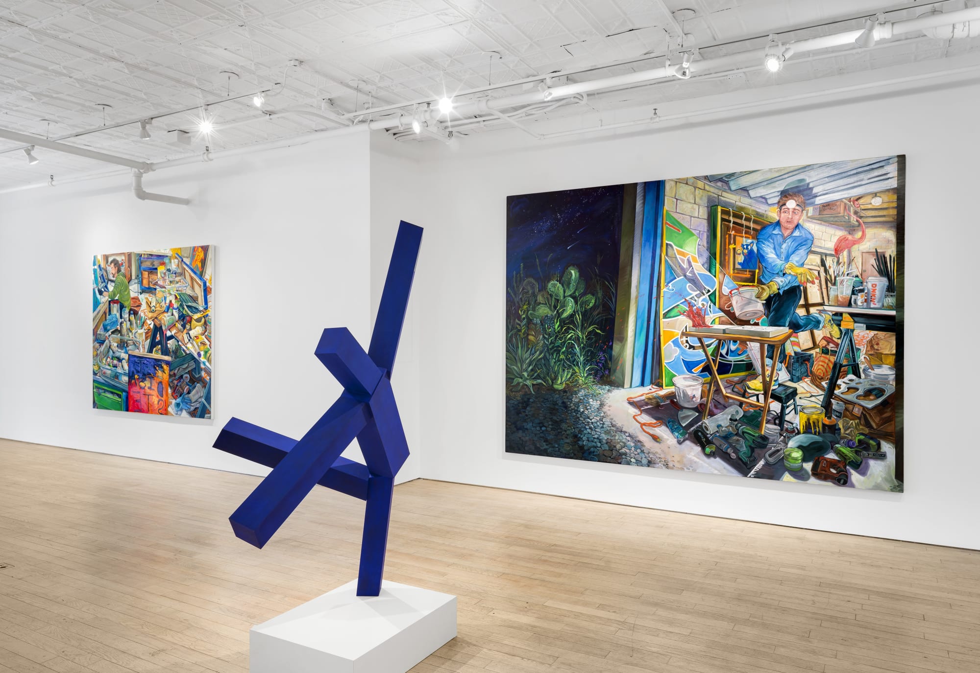 Studio Visitor: Rebecca Ness & Joel Shapiro