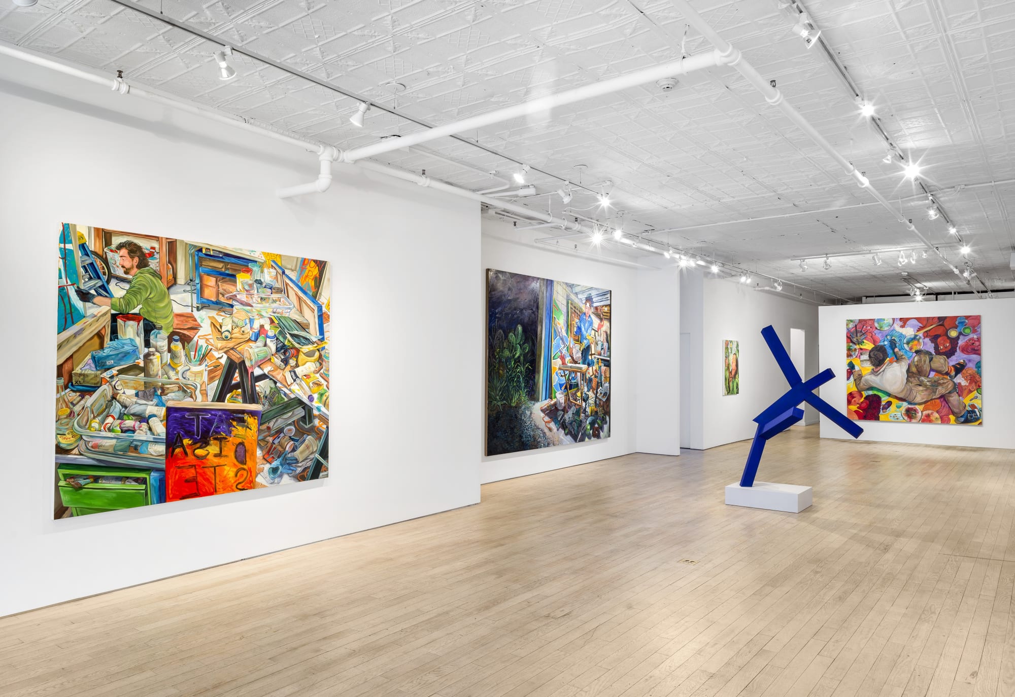 Studio Visitor: Rebecca Ness & Joel Shapiro