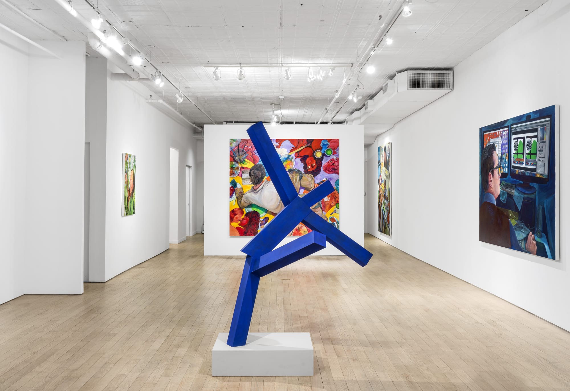 Studio Visitor: Rebecca Ness & Joel Shapiro