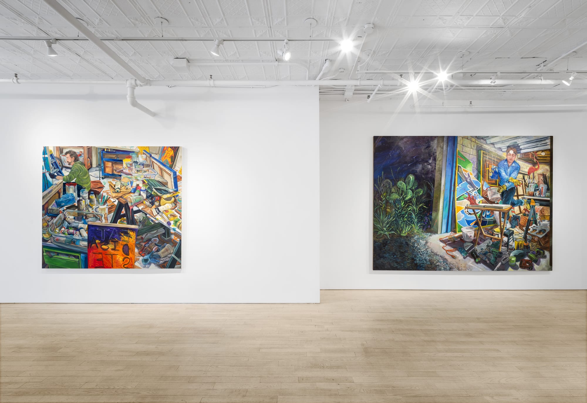 Studio Visitor: Rebecca Ness & Joel Shapiro