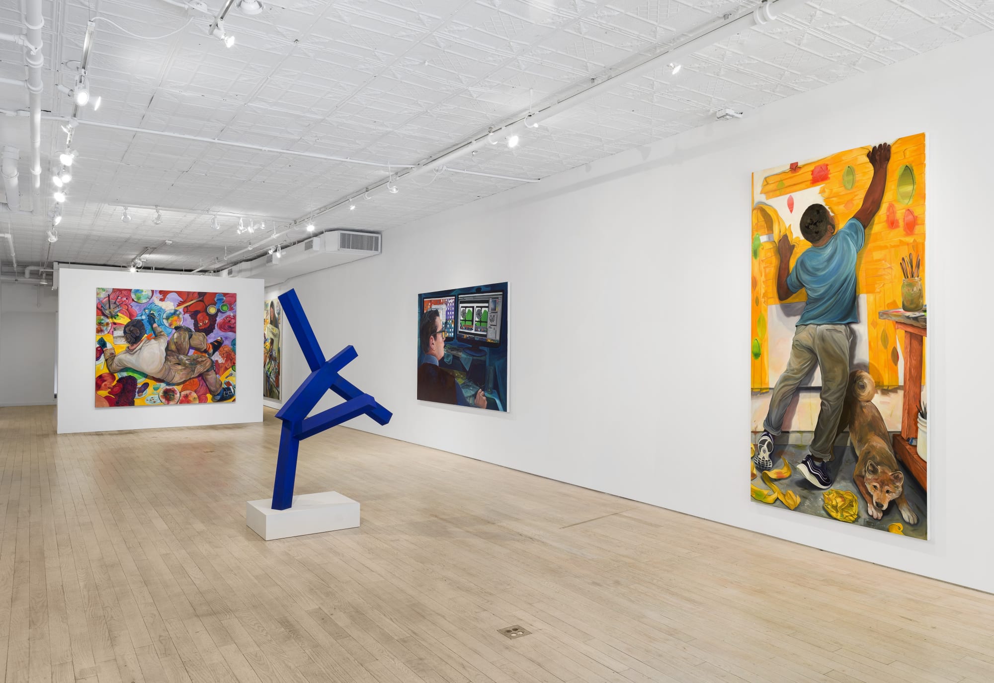 Studio Visitor: Rebecca Ness & Joel Shapiro