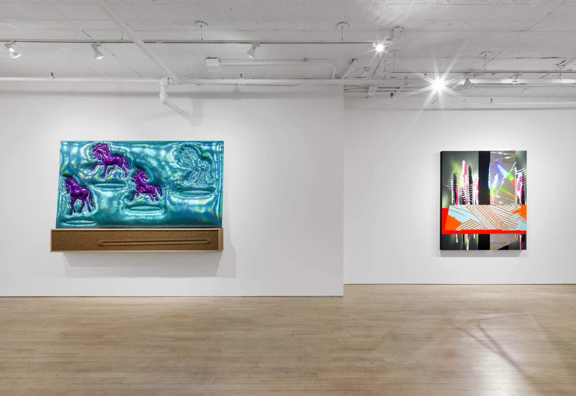 Looking West: Anselm Reyle & Jon Young