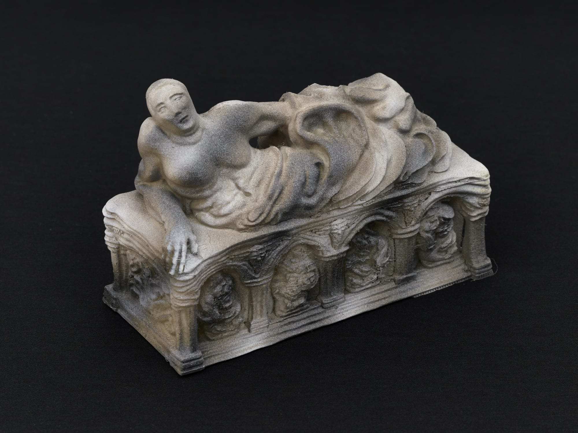 VERONIKA HAPCHENKO Le double, 2022 Polylactide 10 x 14 x 6 cm | 4 x 5 1/2 x 2 3/8 in (HAPC0014)