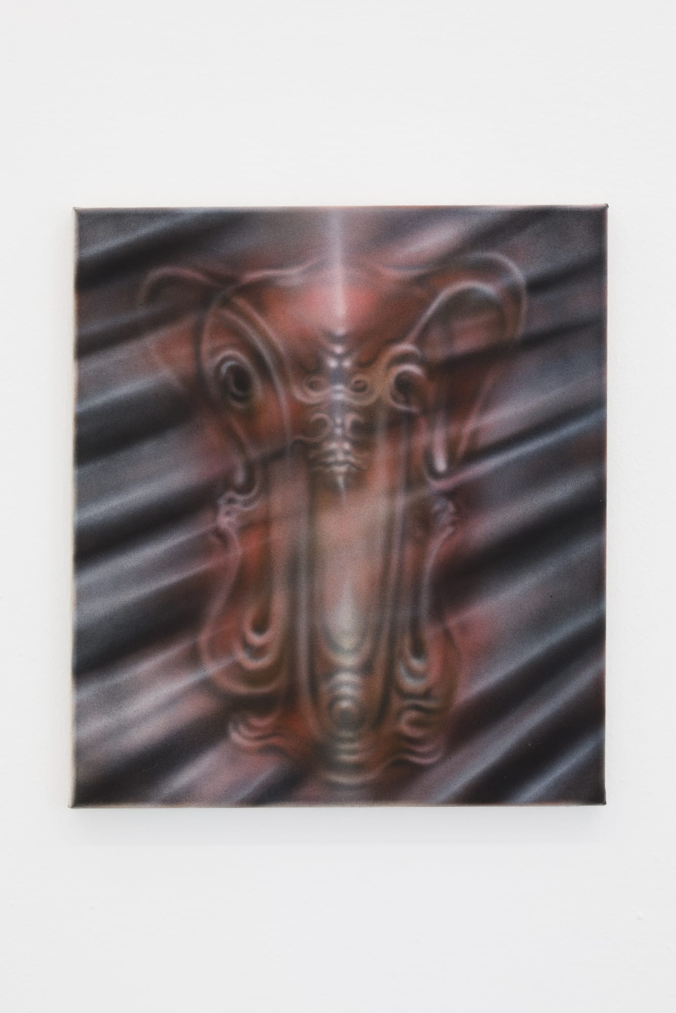 Veronika Hapchenko Bohemian glass, 2022 Acrylic and ink on canvas 46 x 41 cm | 18 1/8 x 16 1/8 in