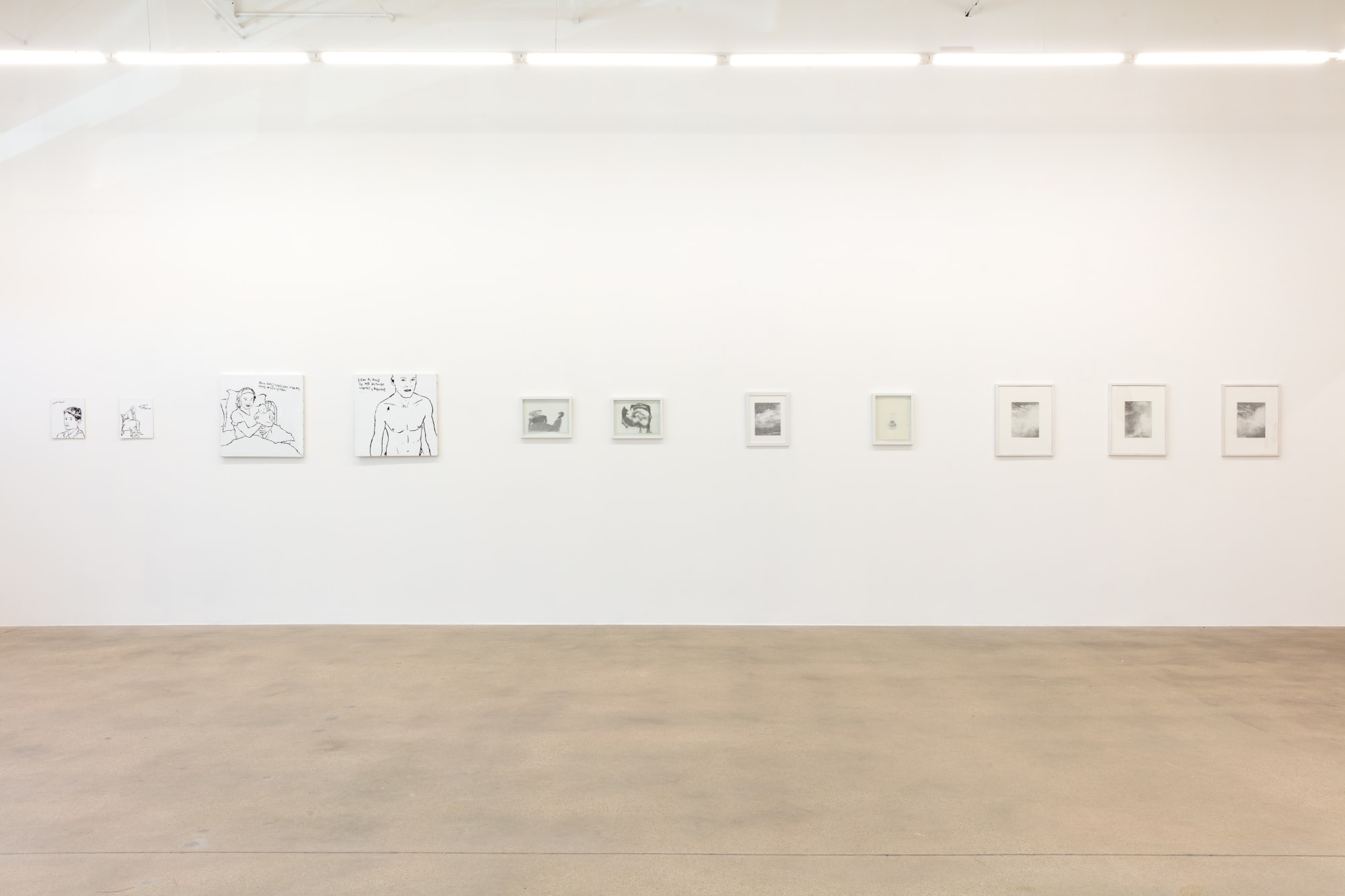 installation view of "Dams Realism" an overview of works by Jimi Dams