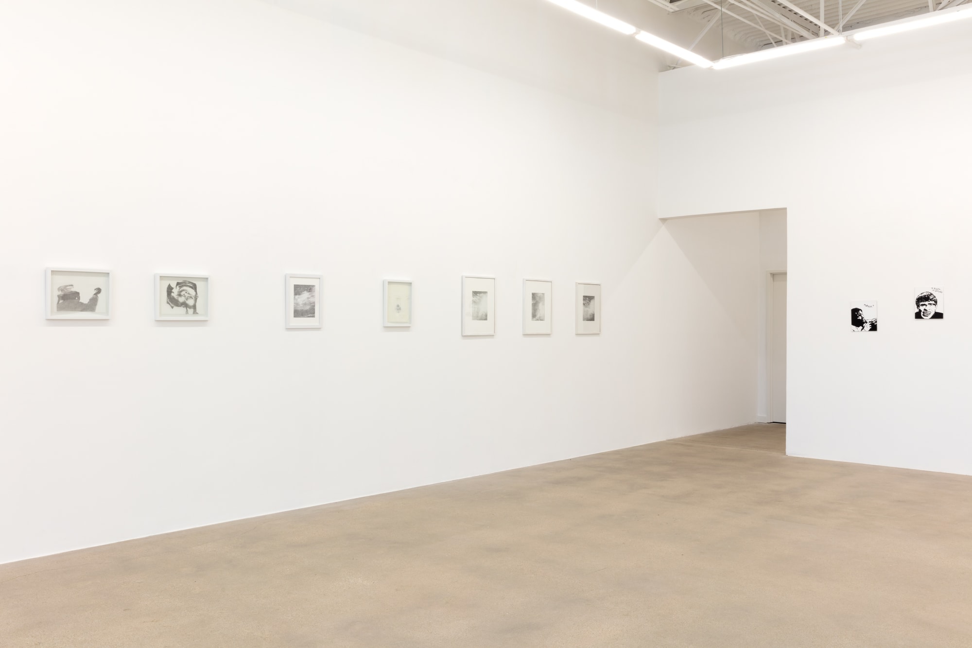 installation view of "Dams Realism" an overview of works by Jimi Dams