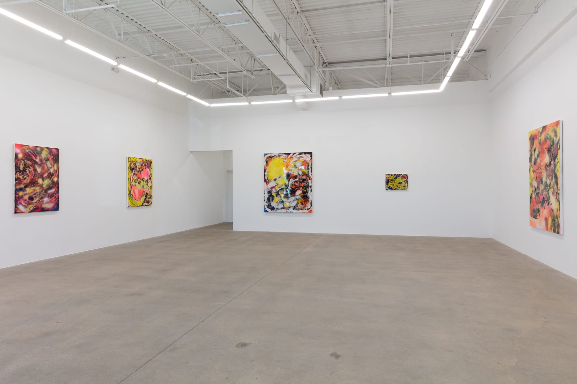 installation view of Rush Baker IV