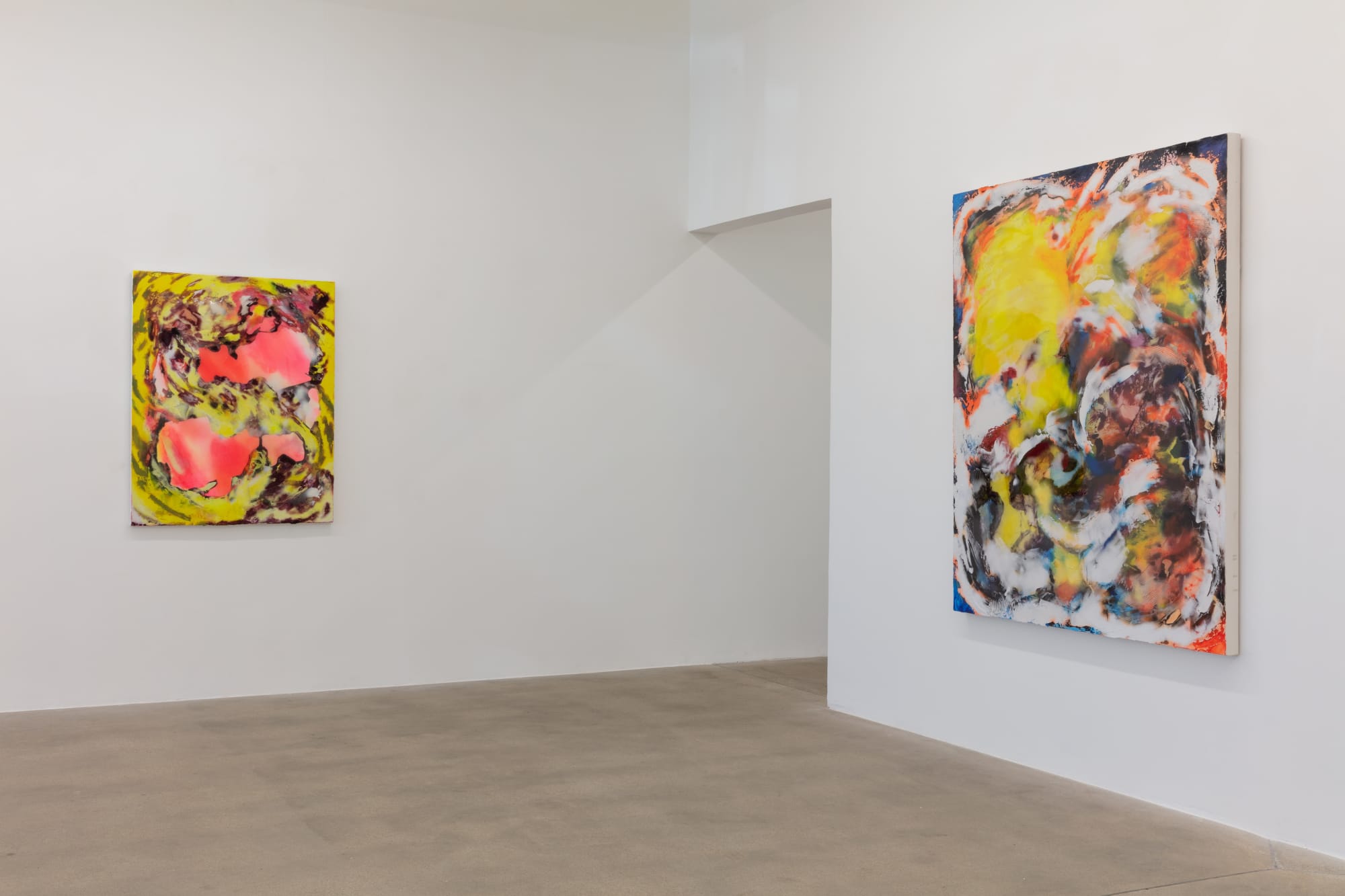 installation view of Rush Baker IV