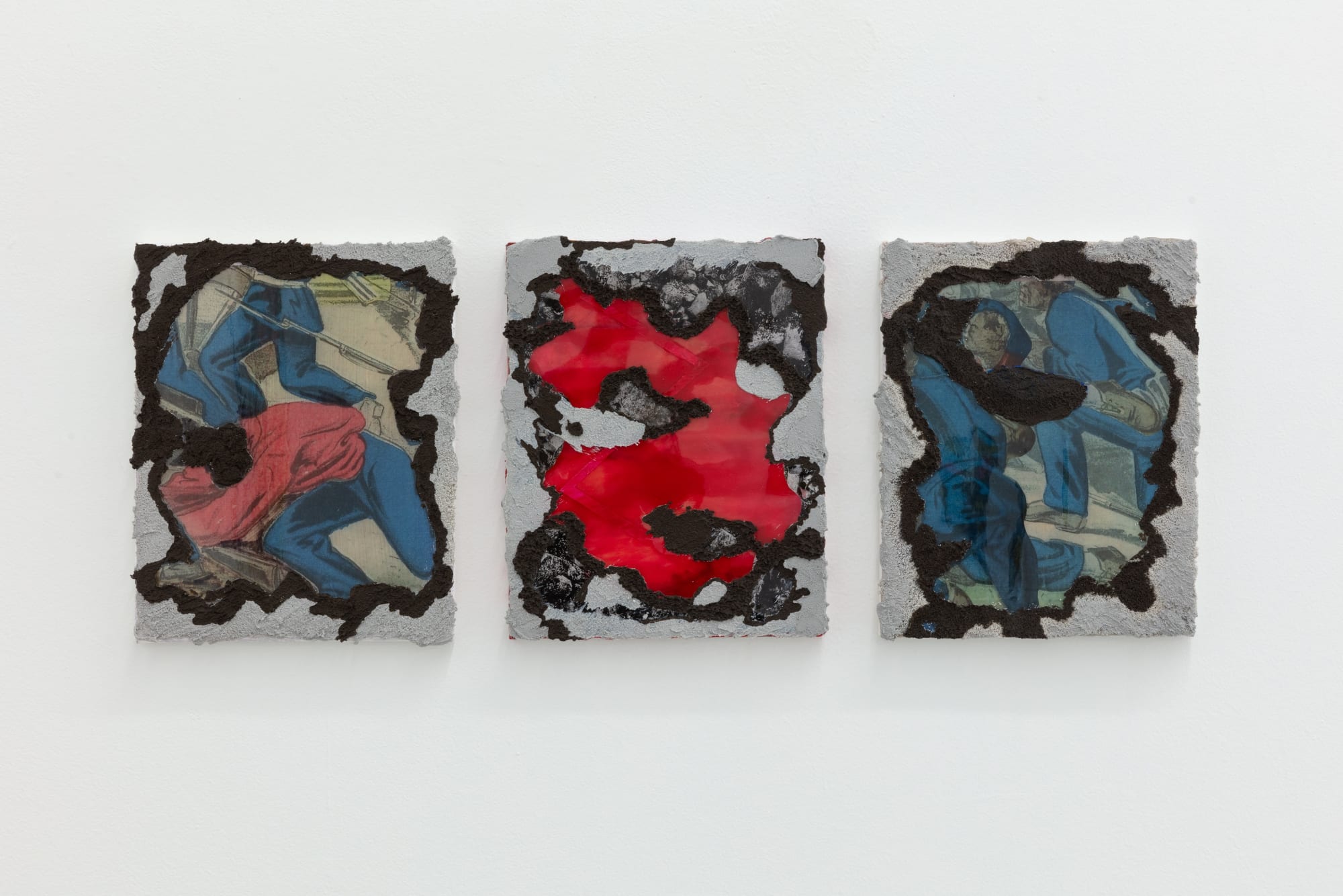 installation view of Rush Baker IV