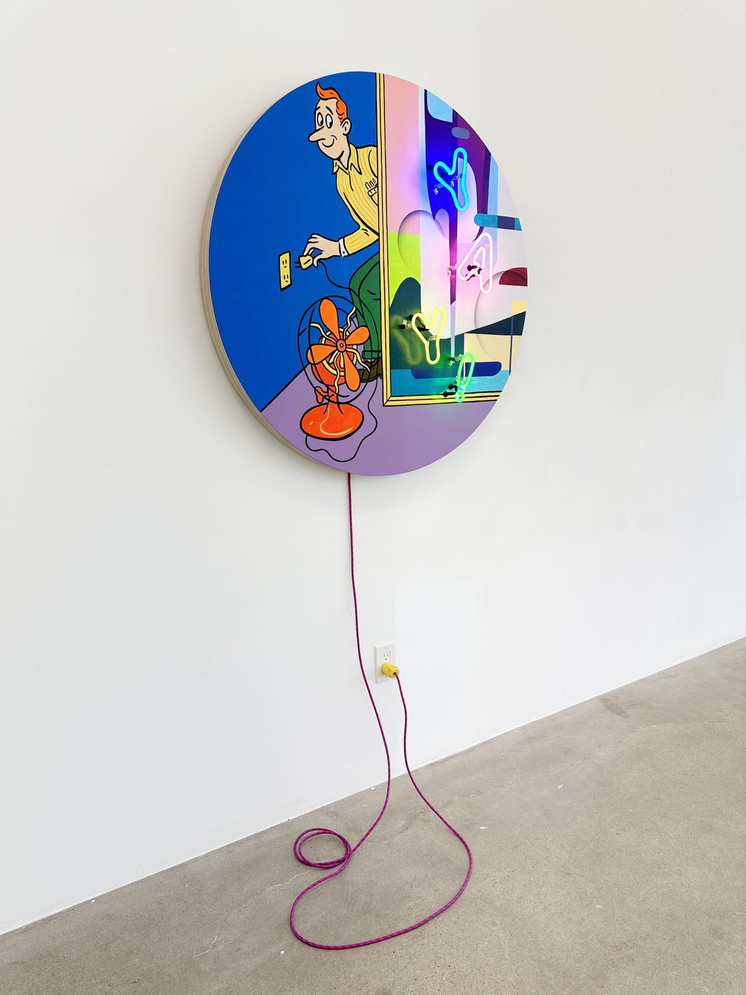 Installation view of Kris Pierce's exhibition "Applause"