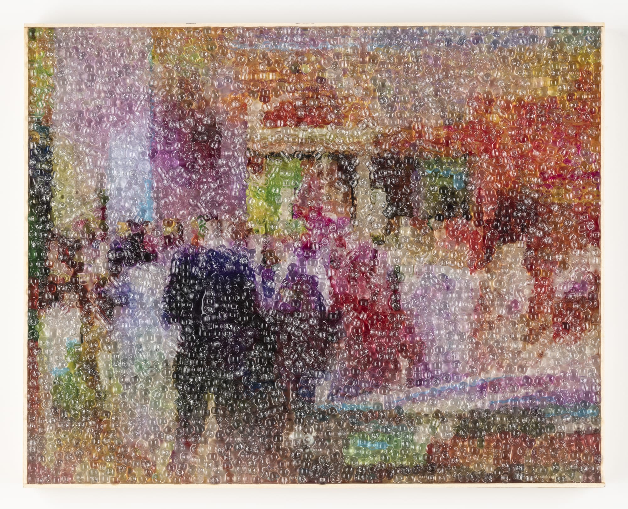 Quinci Baker assemblage of a family gathering