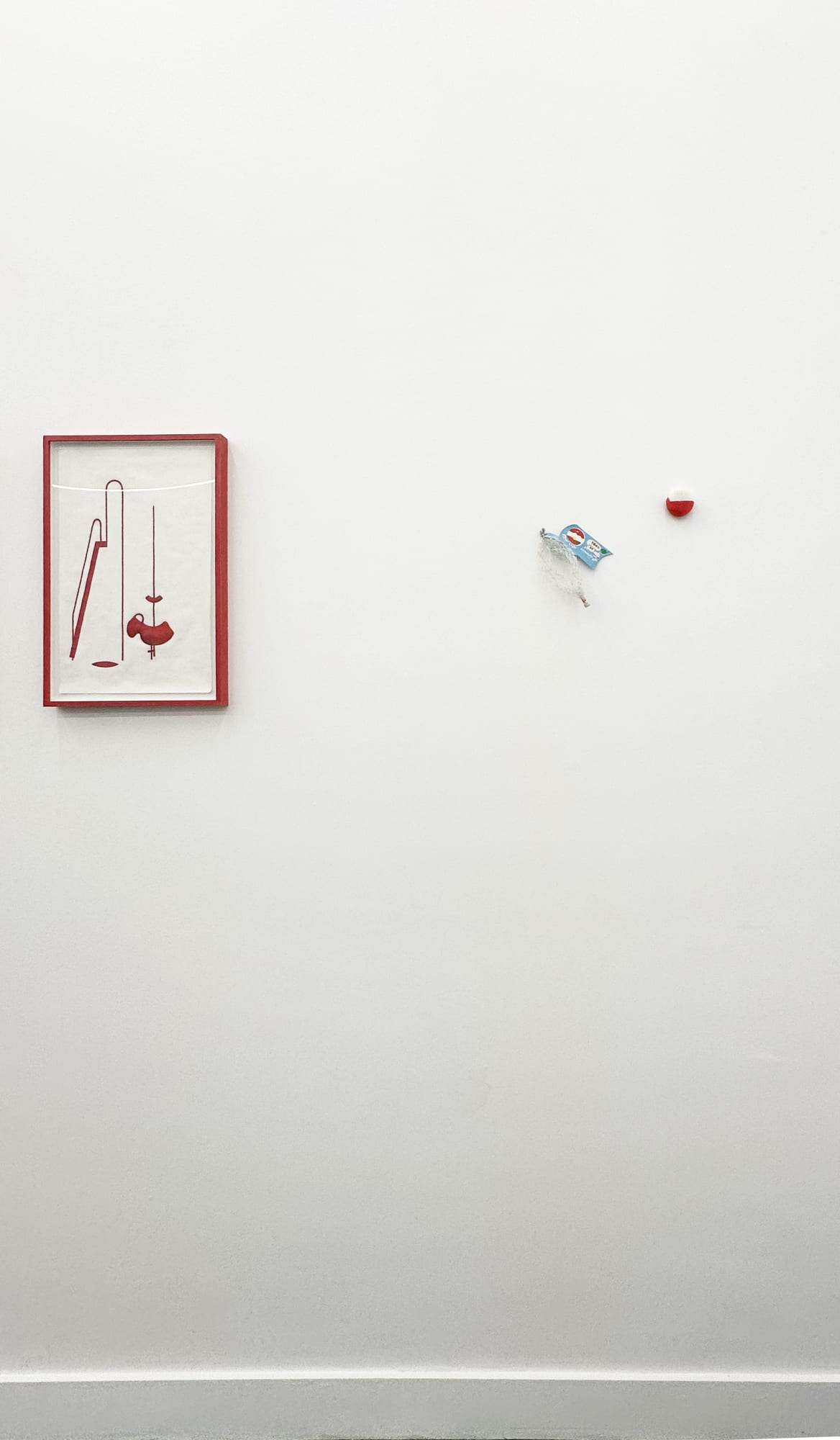 installation view of Material Art Fair booth B23 with Jeff Grant and Tamara johnson