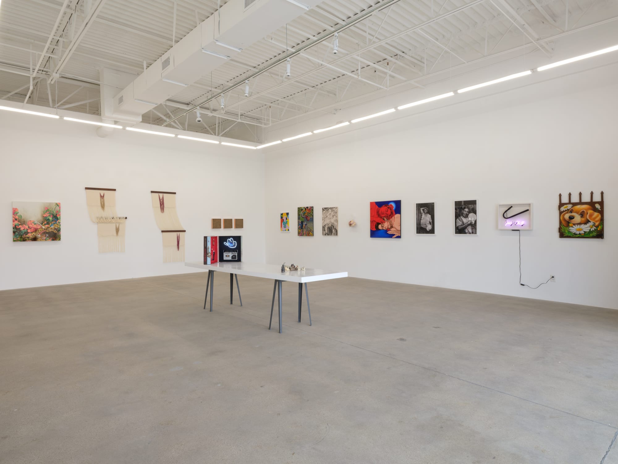 installation view of Terrenos