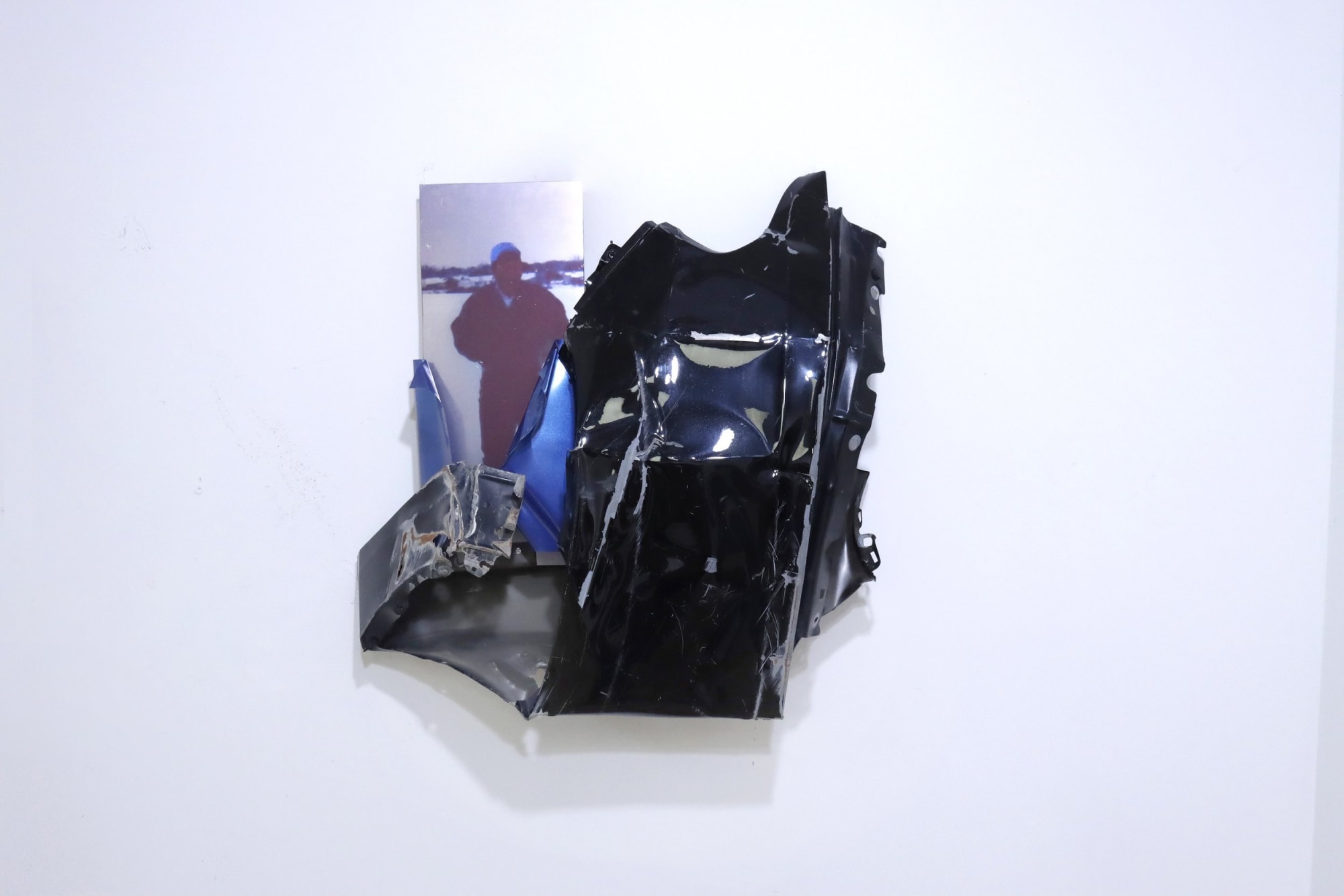 metal sculpted painting