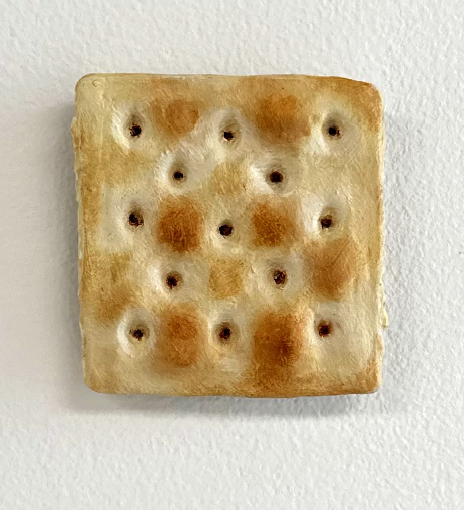 sculpture of a cracker