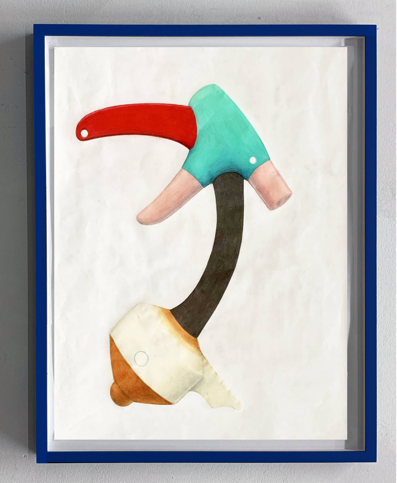 art work by Jeff Grant - drawing his interpretation of Effort Objects