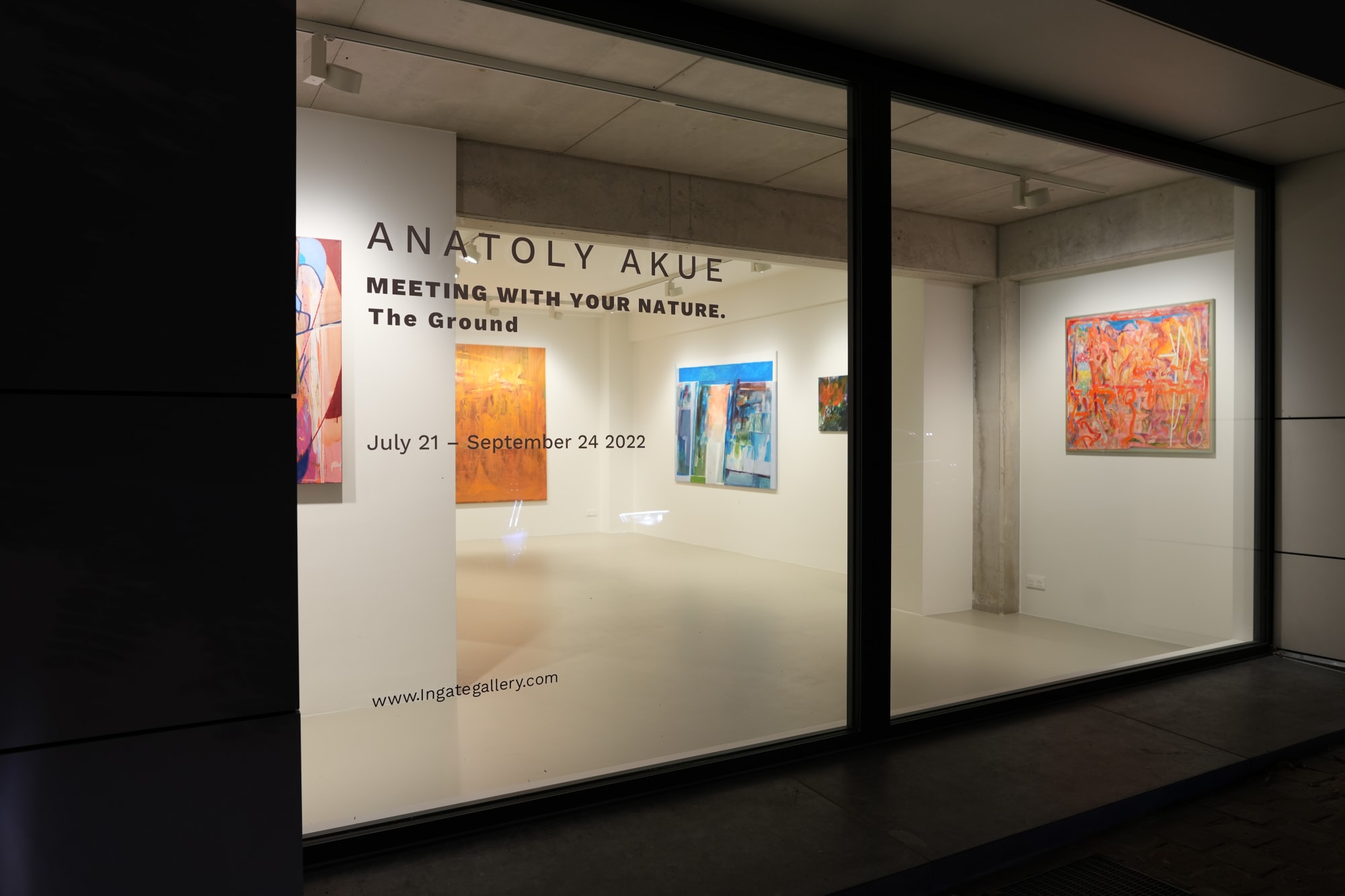 Anatoly Akue: Meeting with your Nature. The Ground