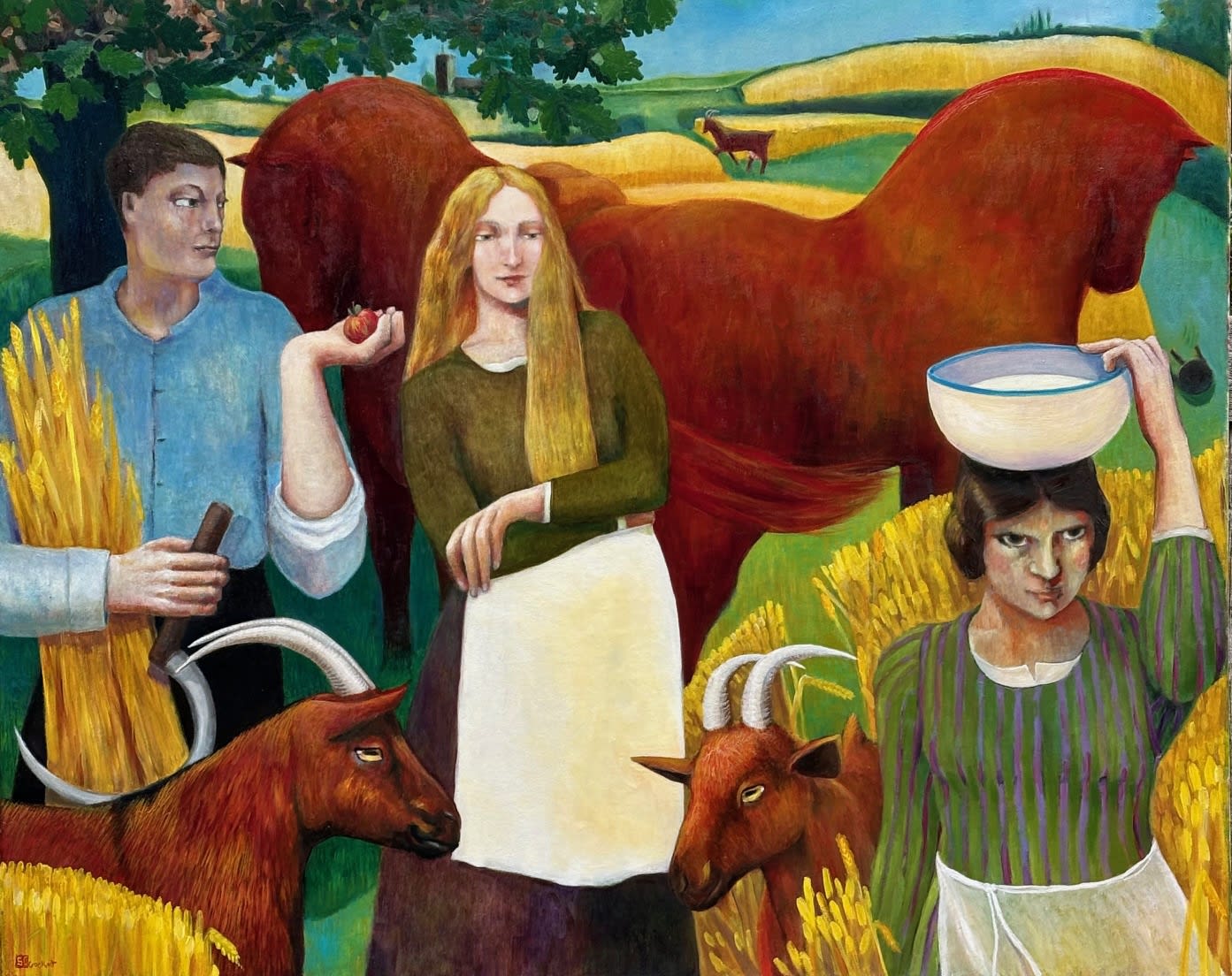 Sophie Crockett, The Goats in the Corn