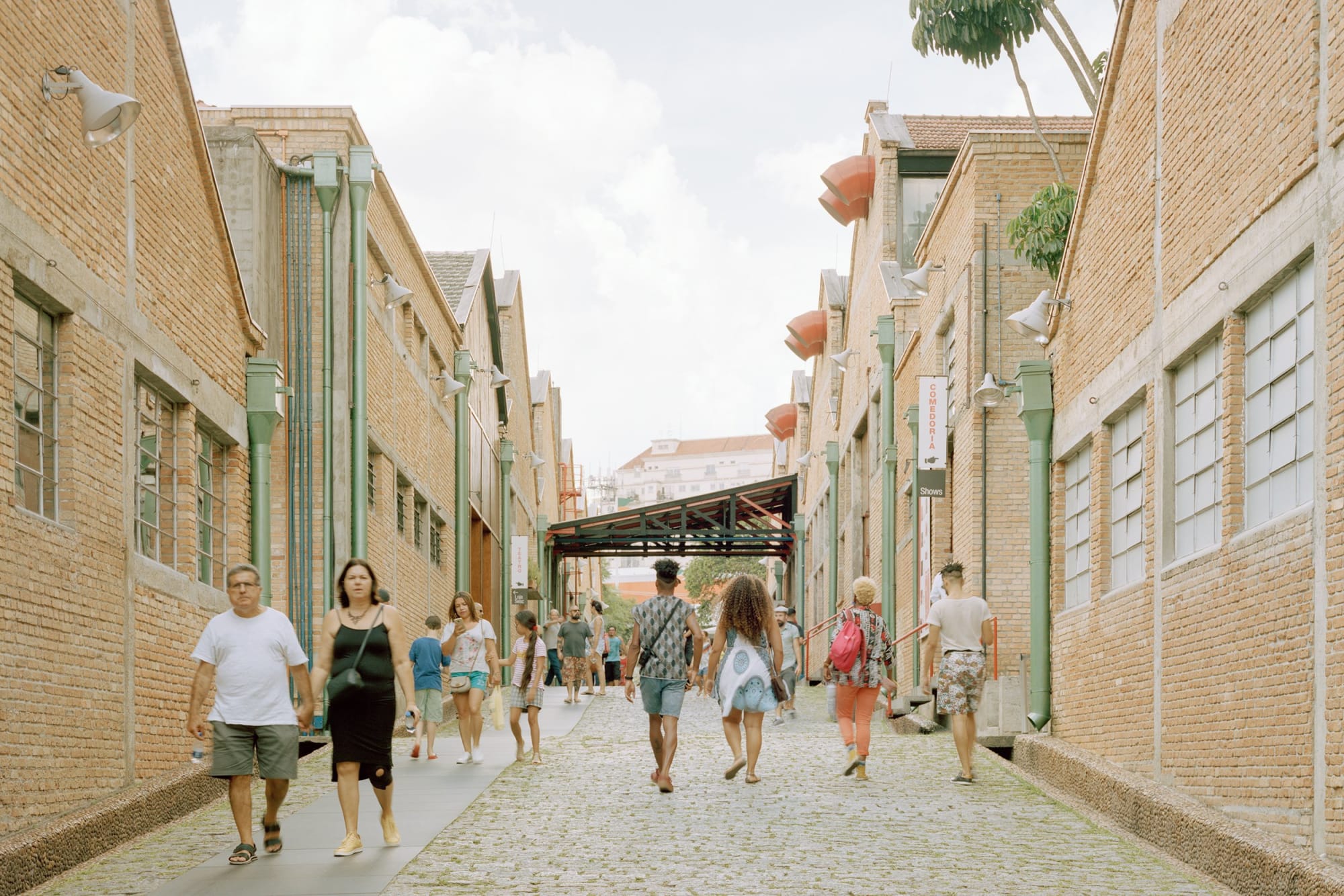 Sesc Pompeia. Photo: Ciro Miguel