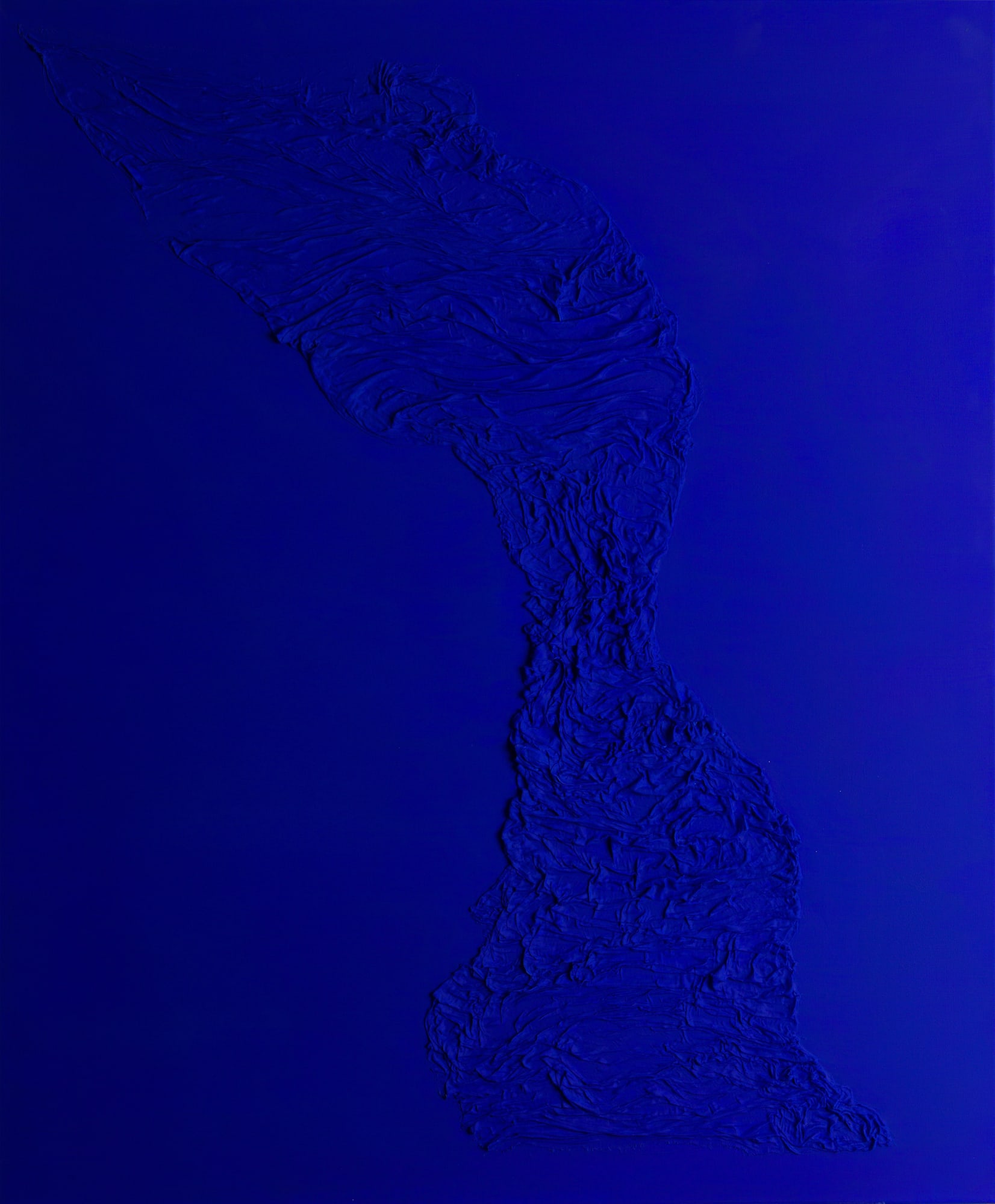 Derek Dickinson, Figurative Study in Ultra Blue 03, 2022